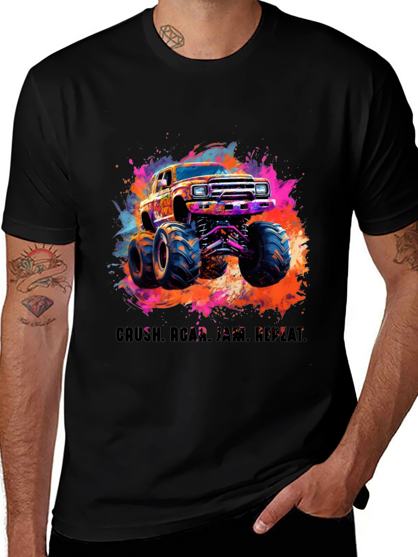Variant 25 of Monster Truck Graphic Tee
