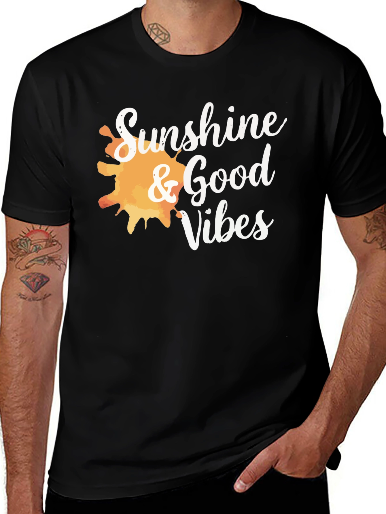 Variant 7 of Sunshine & Good Vibes Graphic Tee