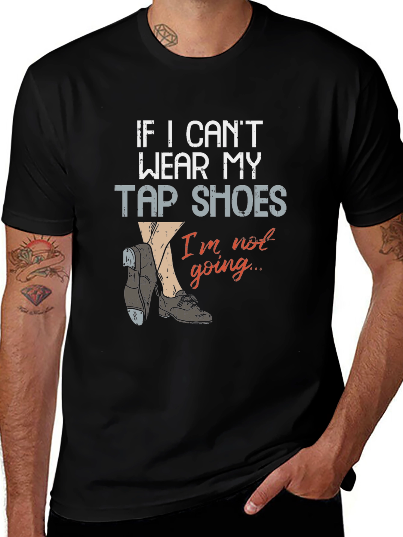 Variant 24 of Tap Shoes T-Shirt - Dance Lover Apparel