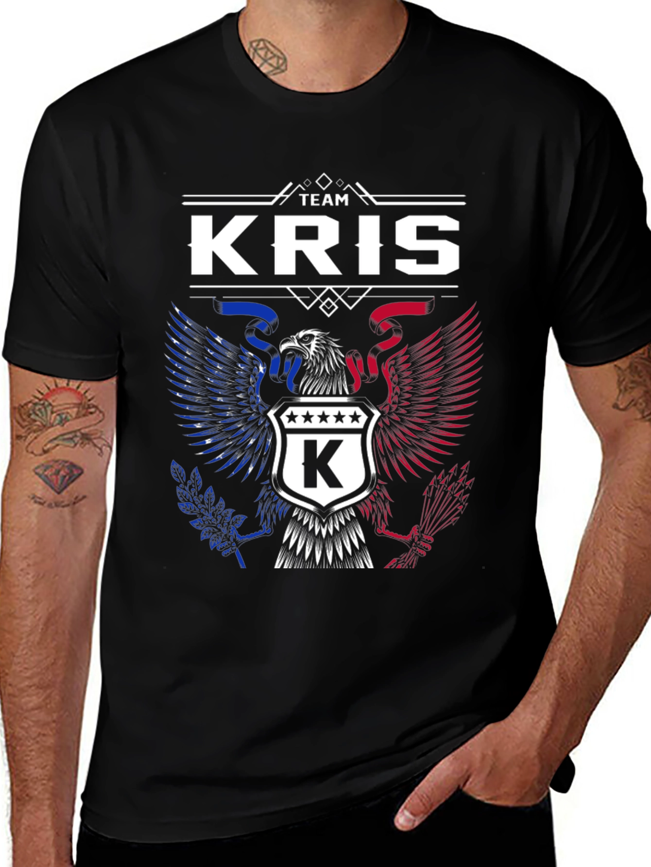 Team Kris Patriotic Eagle T-Shirt