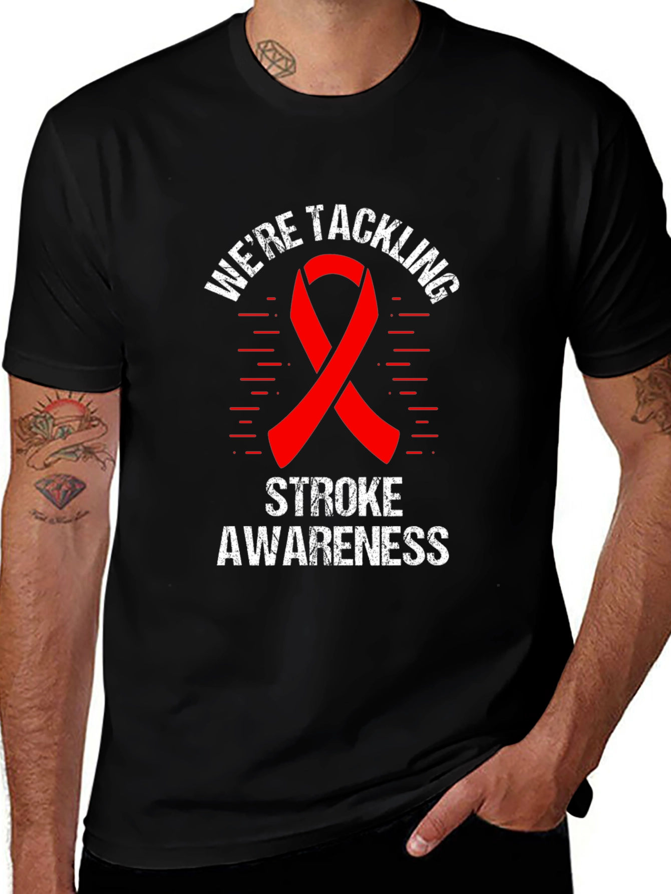 Stroke Awareness Ribbon Tee