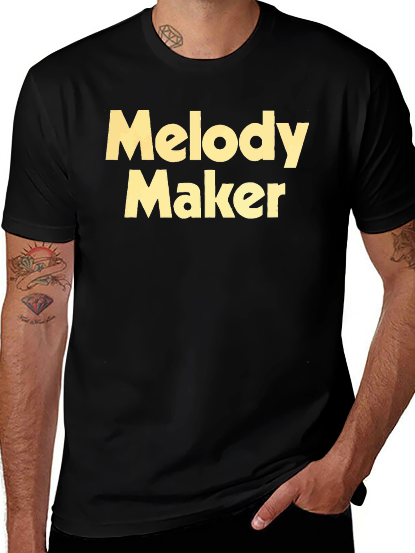 Variant 4 of Melody Maker Black T-Shirt