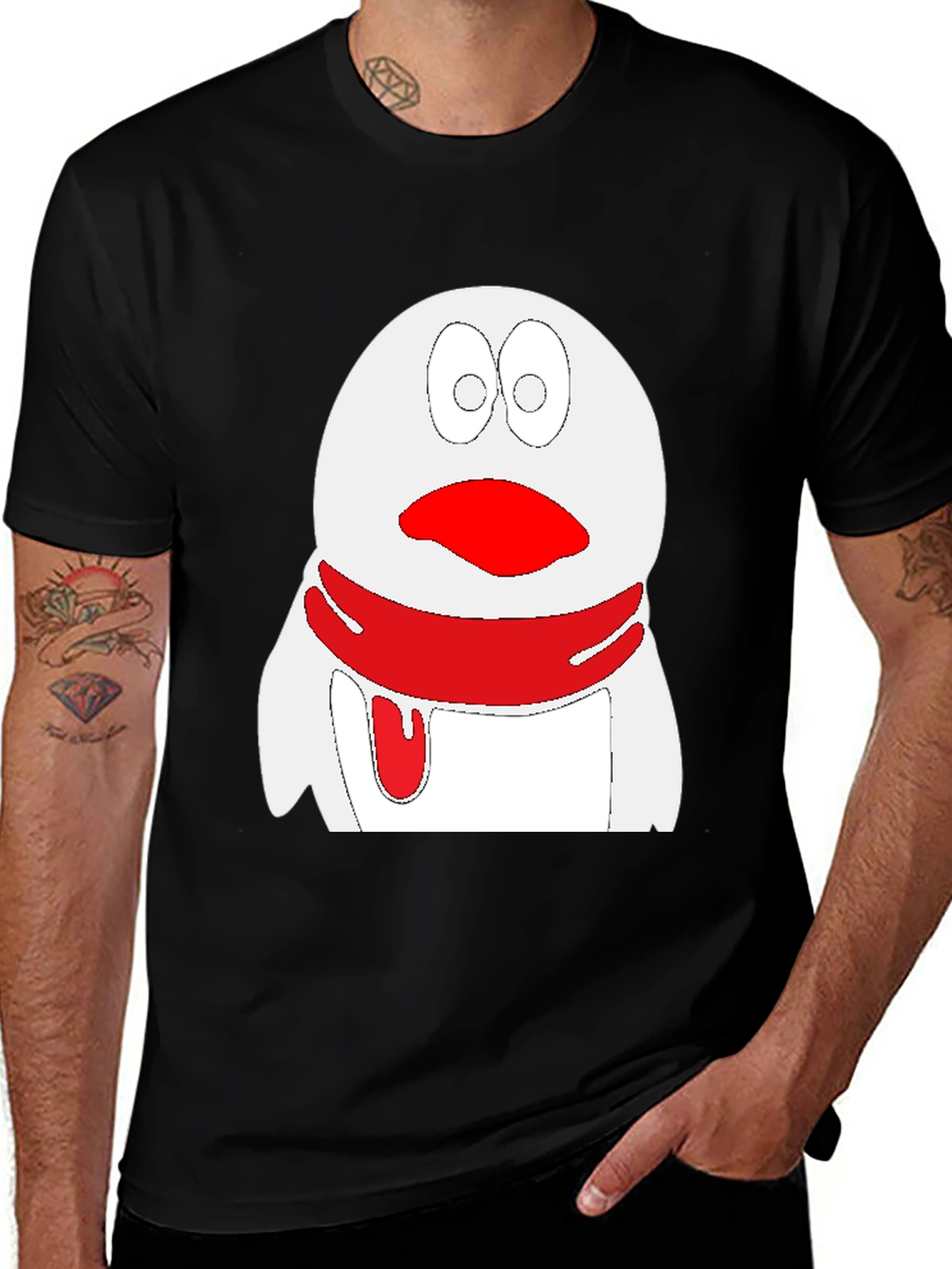 Cartoon Character Graphic T-Shirt