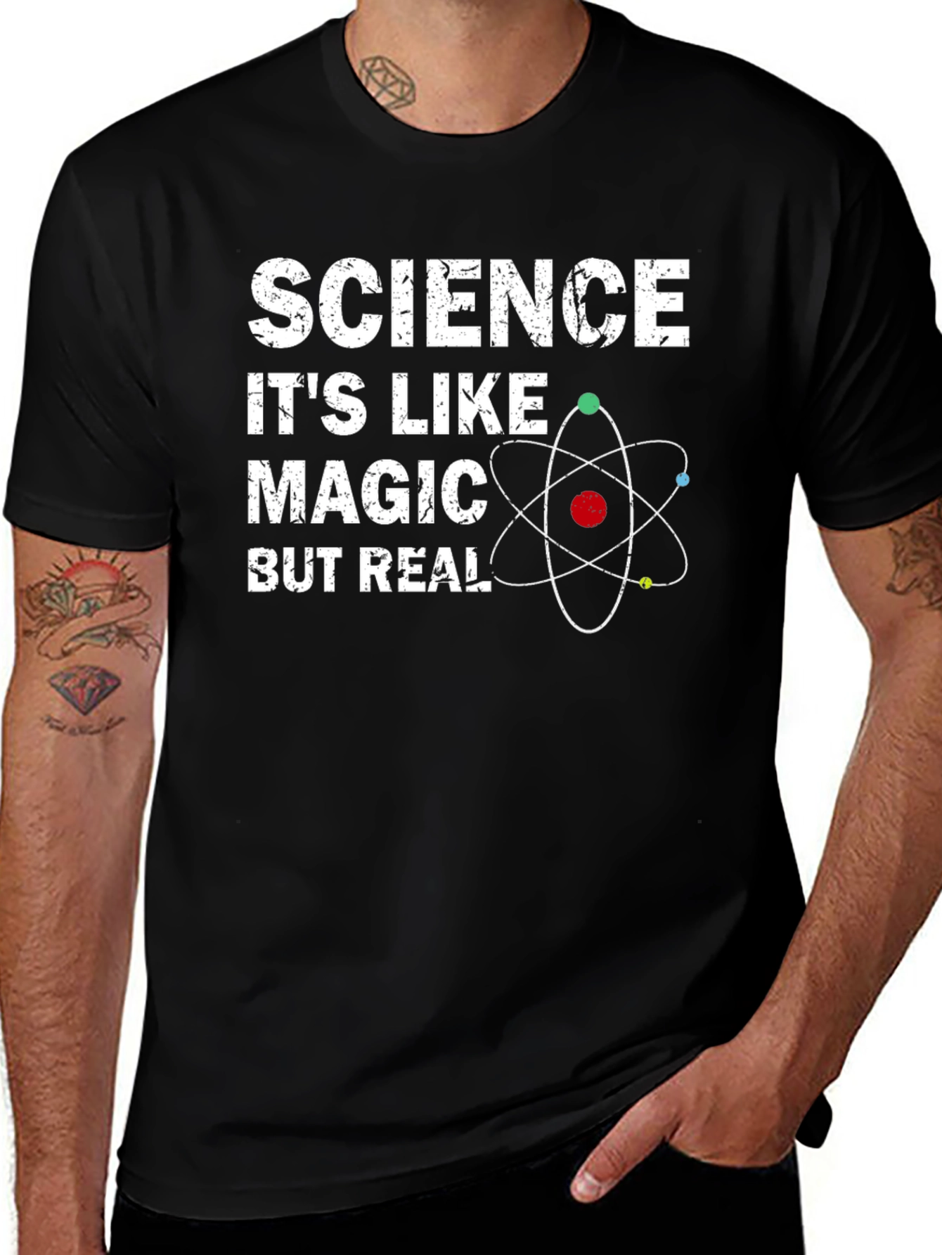 Variant 4 of Science It's Like Magic But Real T-Shirt