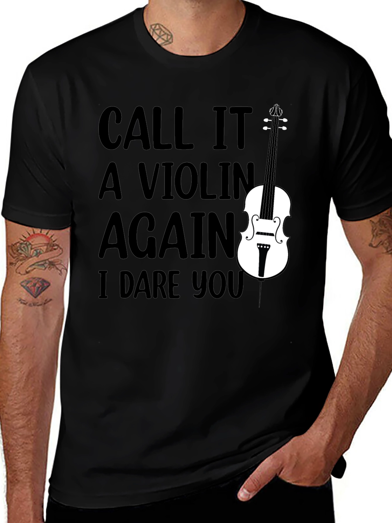 Variant 15 of Call It A Violin Again, Funny Musician T-Shirt