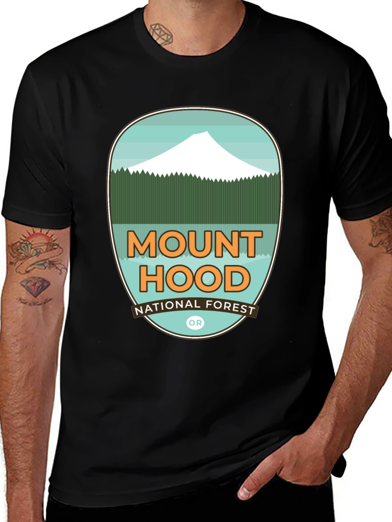 Mount Hood National Forest Graphic Tee