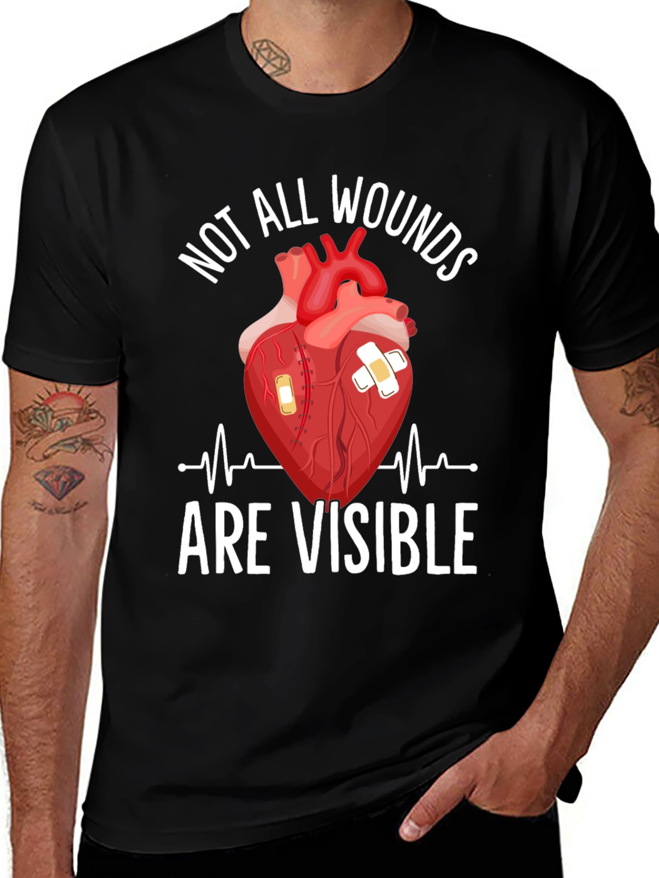 Not All Wounds Are Visible T-Shirt
