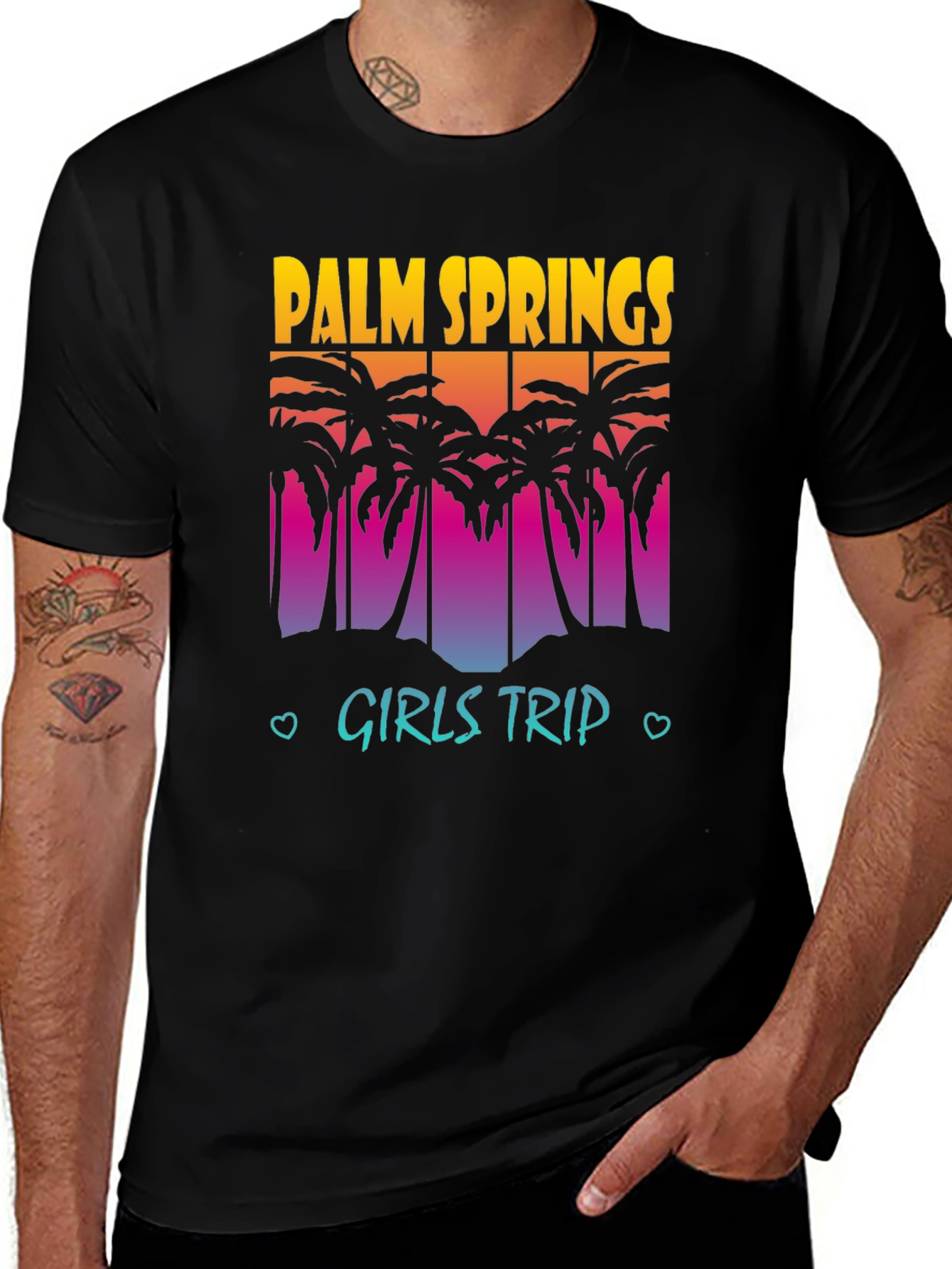 Palm Springs Girls Trip Graphic Tee