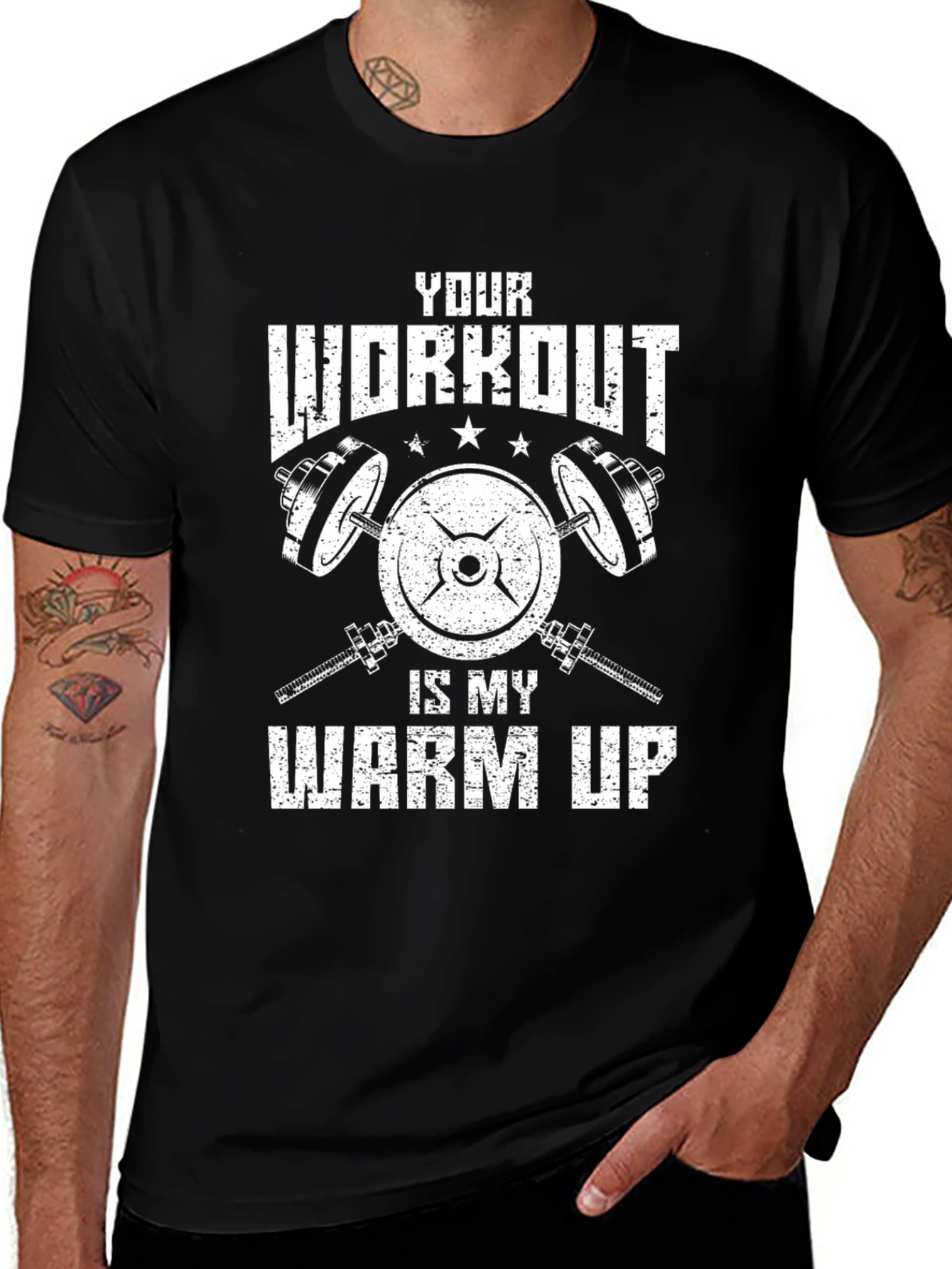 Variant 20 of Workout T-Shirt - Gym Motivation