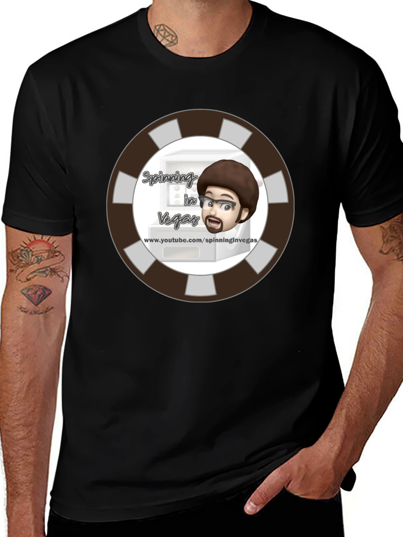 Spinning in Vegas T-Shirt: Casino Style