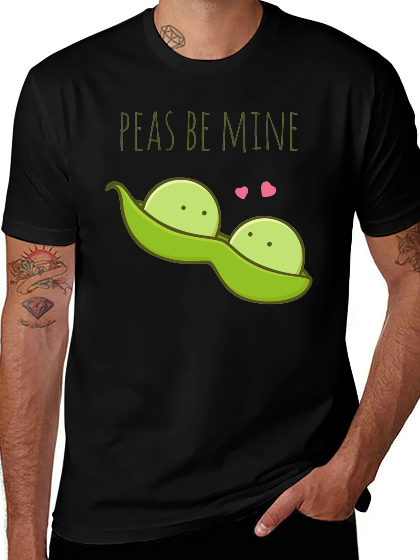 Peas Be Mine Valentine's T-Shirt