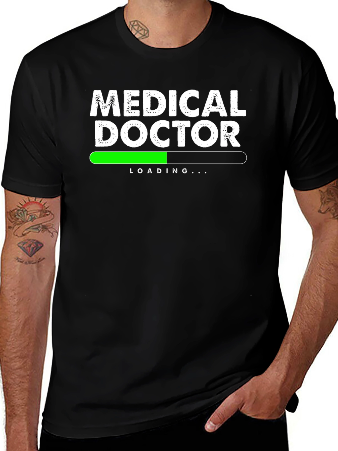 Variant 27 of Medical Doctor Loading T-Shirt - Future Doctor Tee