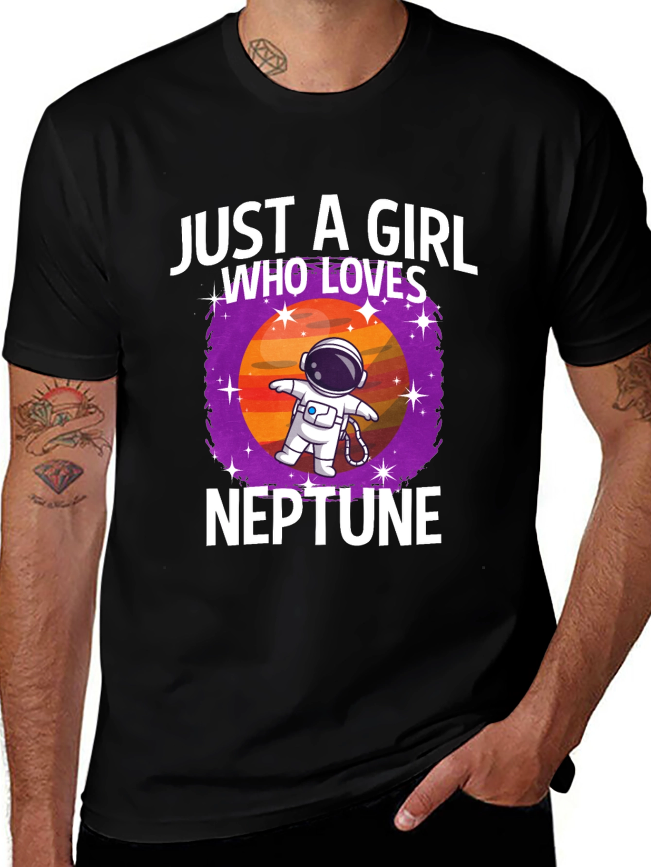 Just A Girl Who Loves Neptune T-Shirt