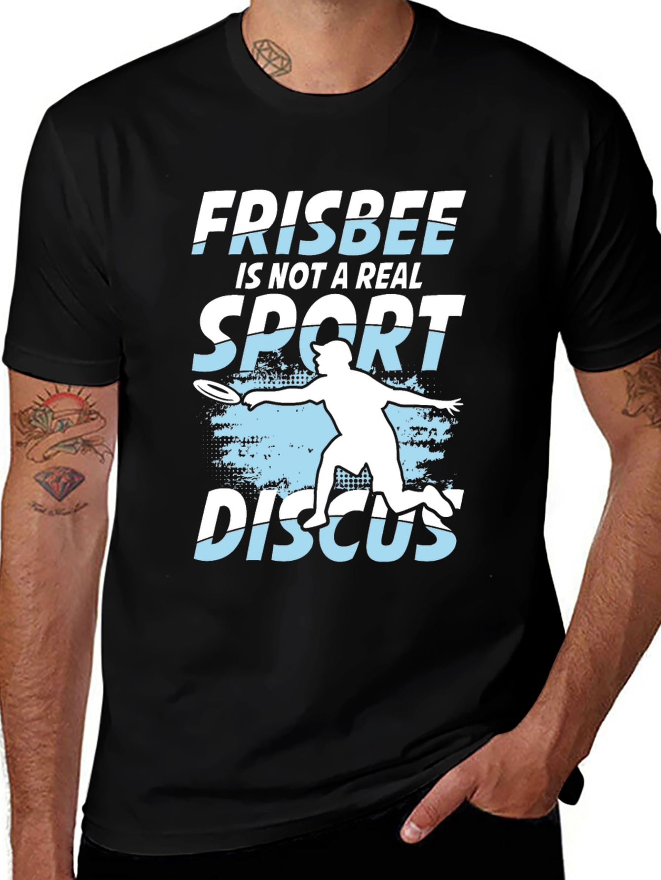 Variant 15 of Frisbee is Not a Real Sport T-Shirt Discus Tee