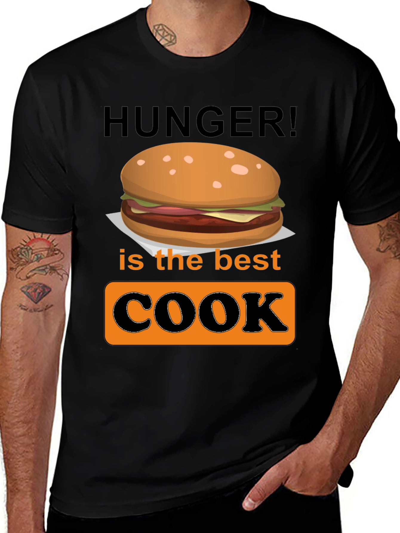Variant 29 of Hunger is the Best Cook Graphic T-Shirt