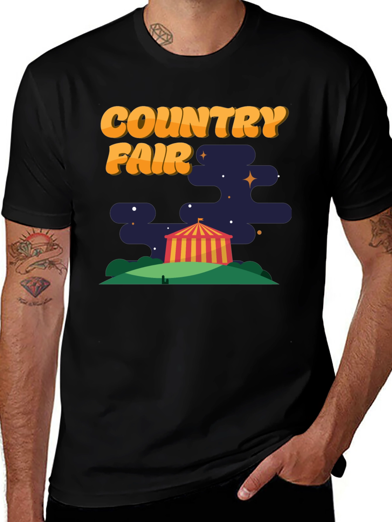 Country Fair T-Shirt - Fun, Festive Design
