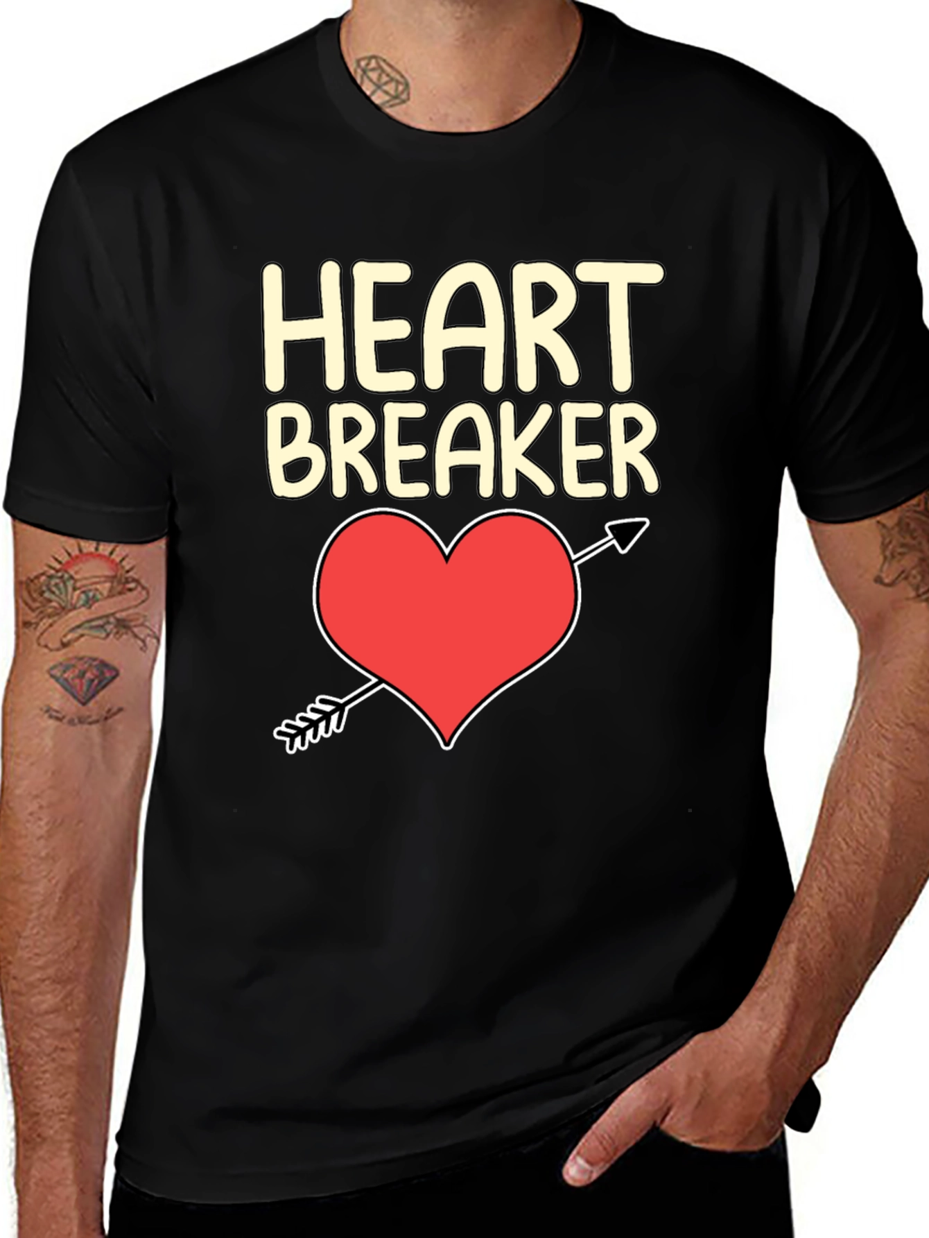 Variant 7 of Heart Breaker T-Shirt - Valentine's Day