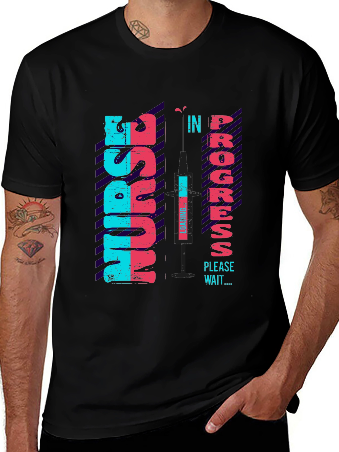 Variant 18 of Nurse In Progress Graphic T-Shirt - Comfortable and Stylish