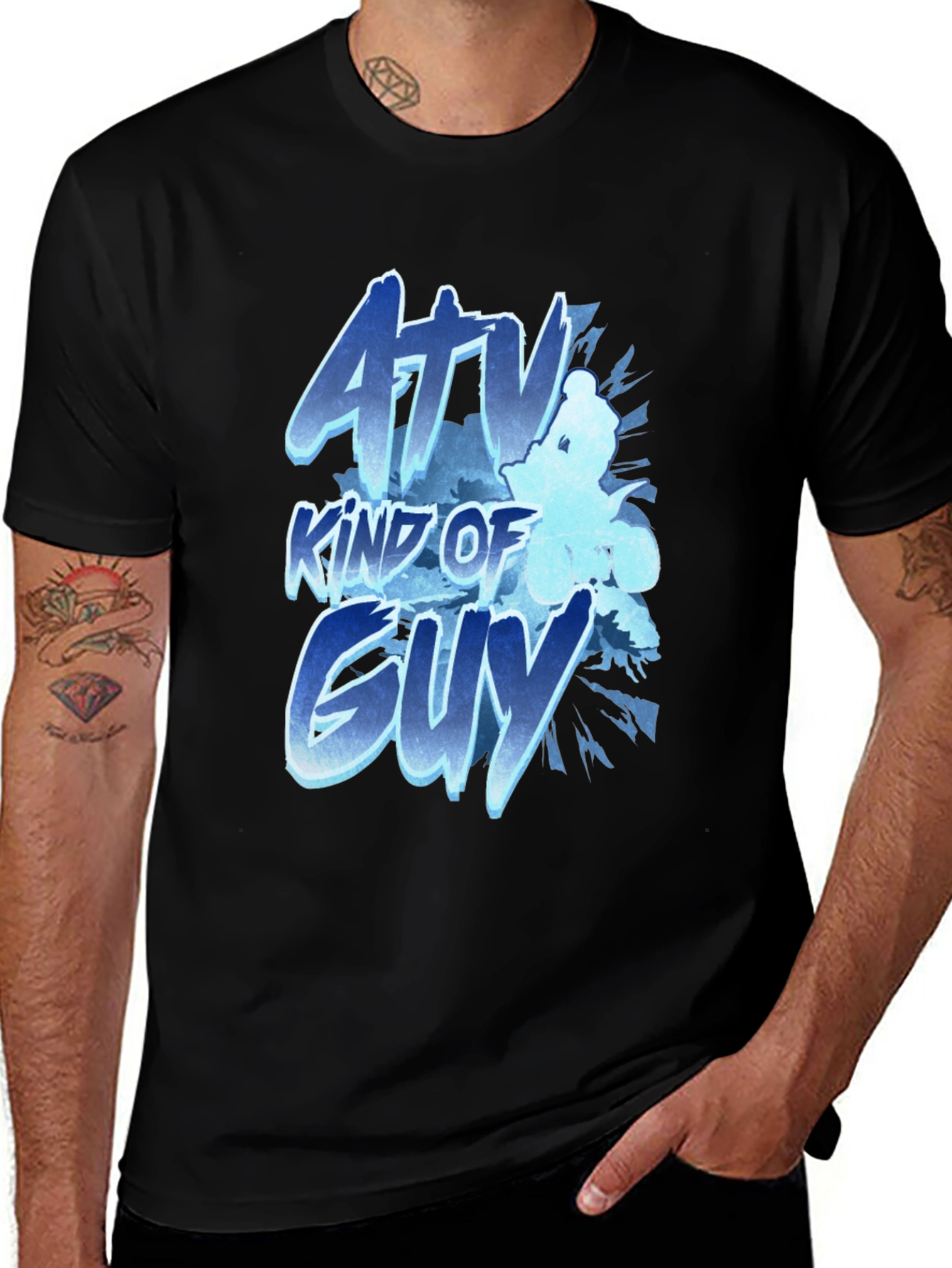 ATV Kind Of Guy T-Shirt - Black