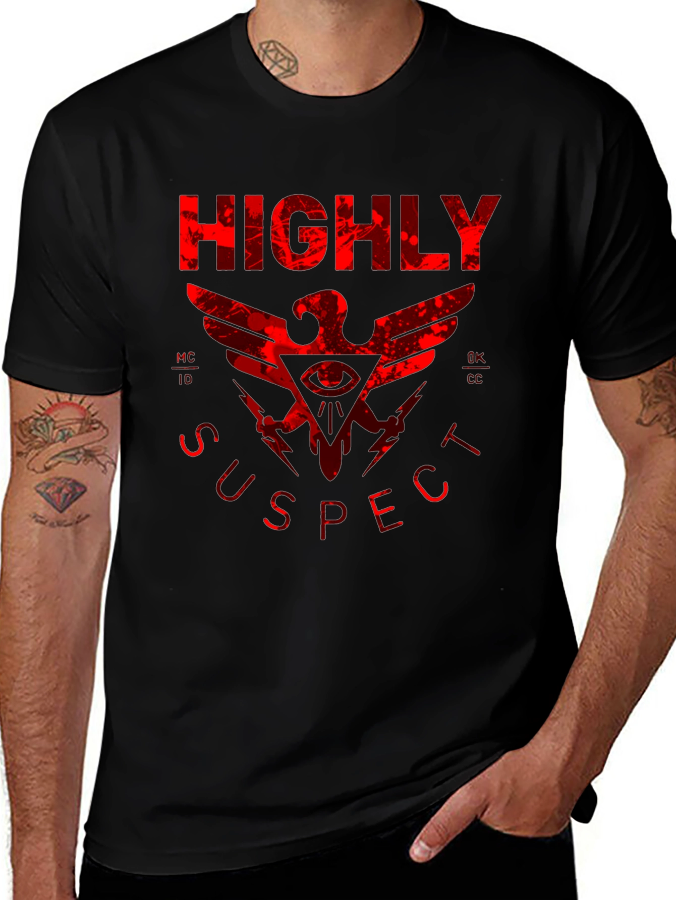 Highly Suspect T-Shirt - Band Logo Black Tee