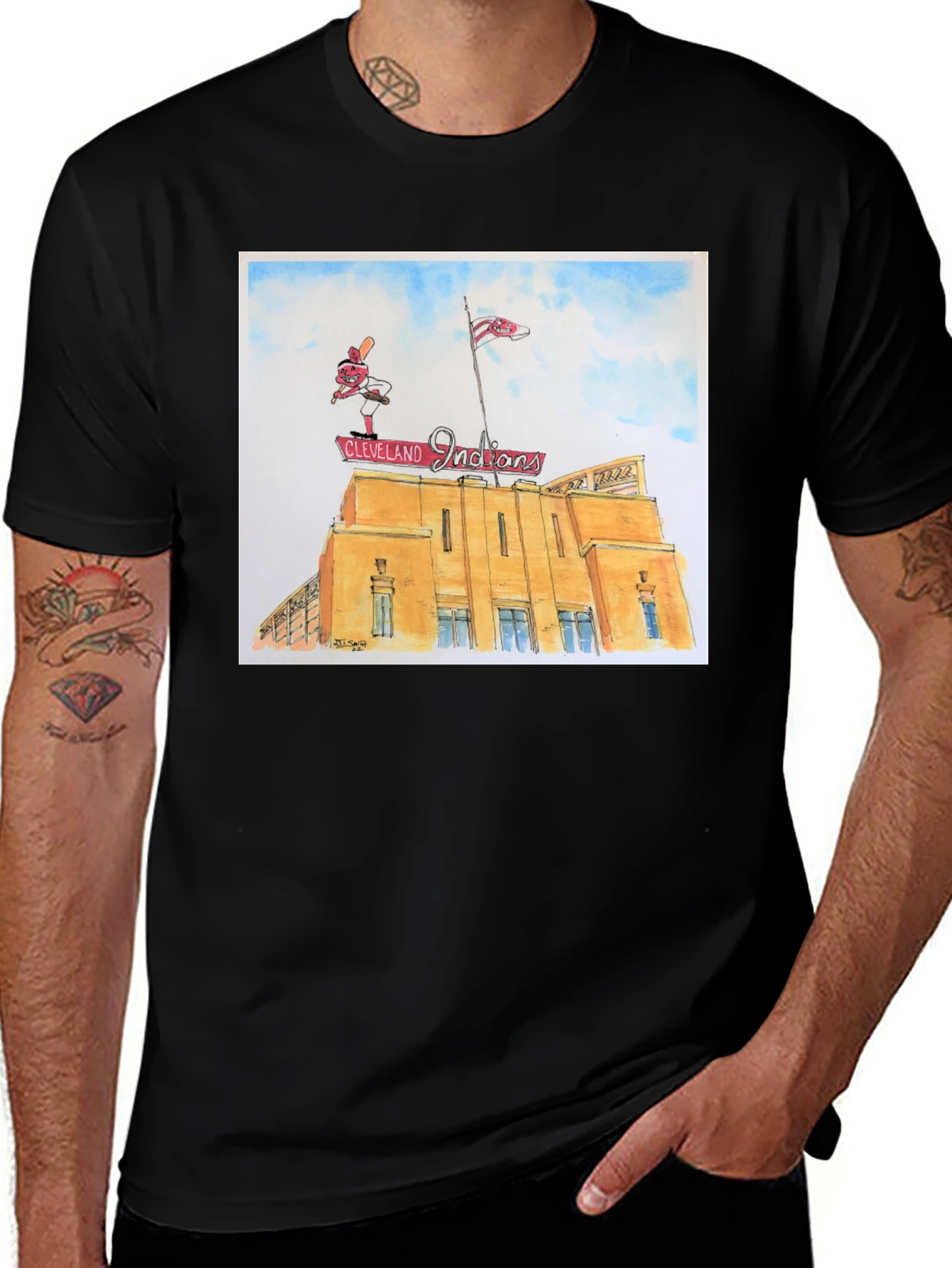 Cleveland Indians Stadium T-Shirt