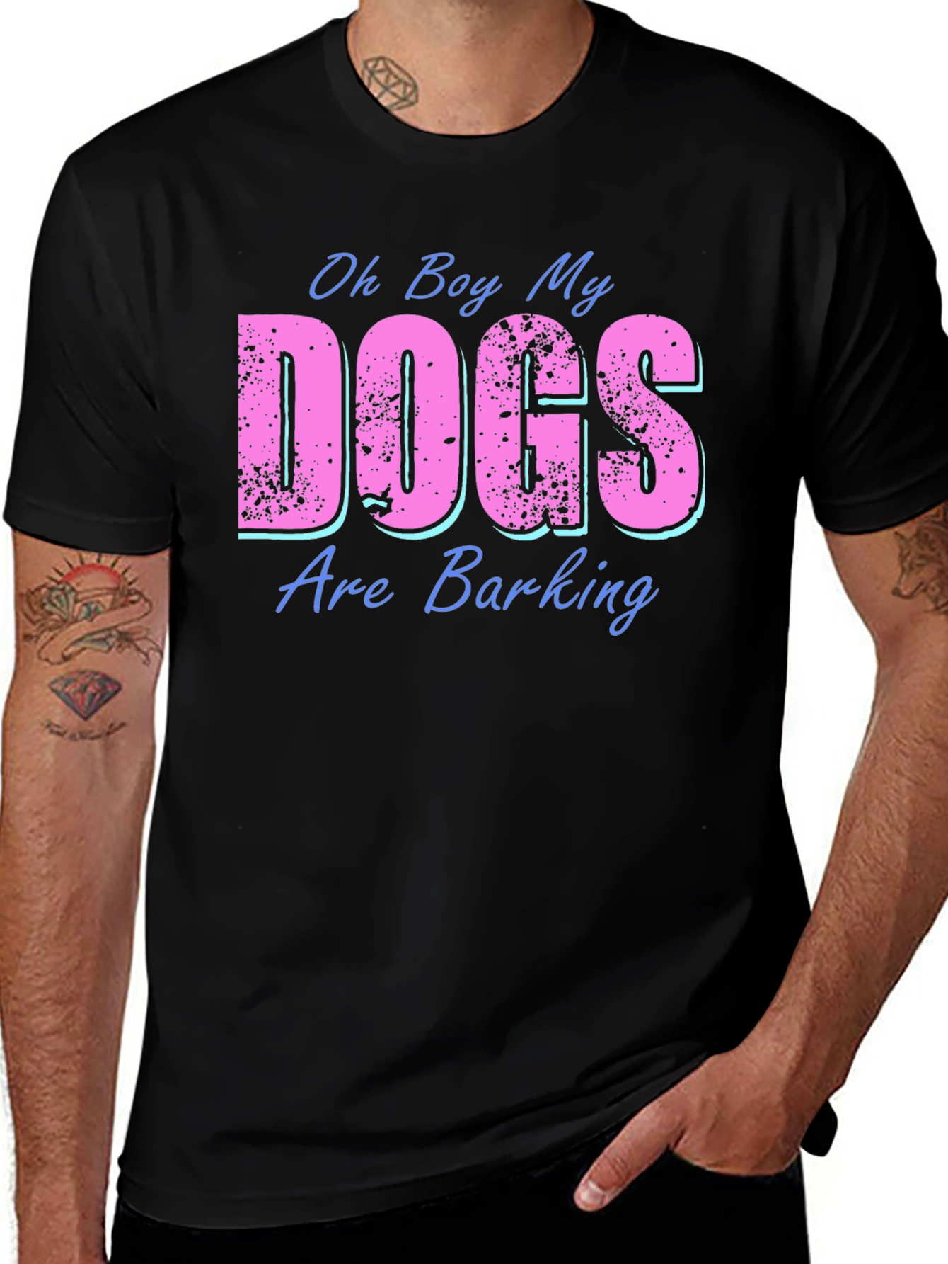 Variant 15 of Oh Boy My Dogs Are Barking T-Shirt