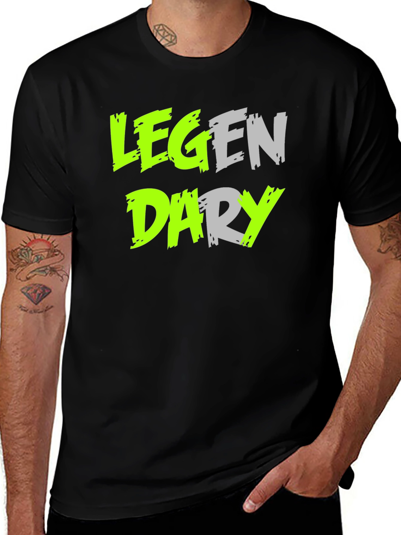 Variant 13 of Legendary Graphic T-Shirt - Black