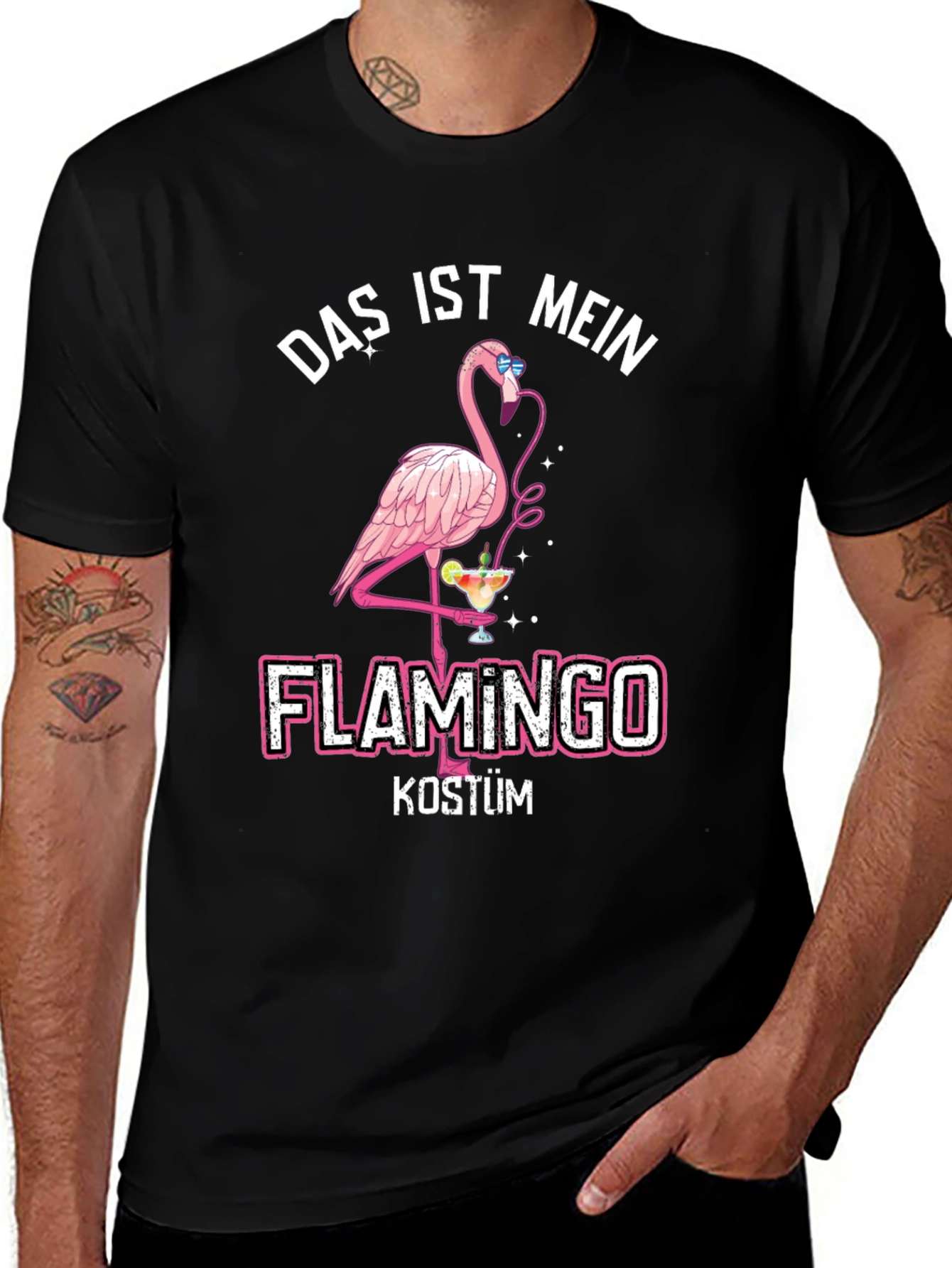 Variant 14 of Das Ist Mein Flamingo Kostüm T-Shirt