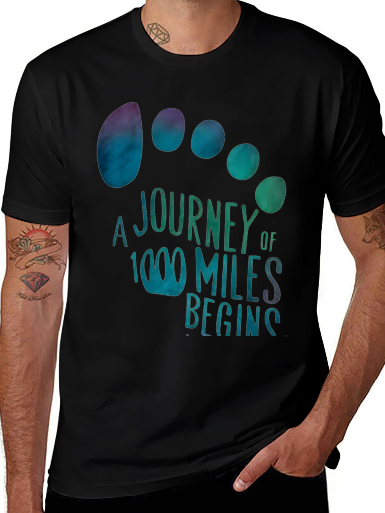 Variant 8 of Motivational Journey T-Shirt