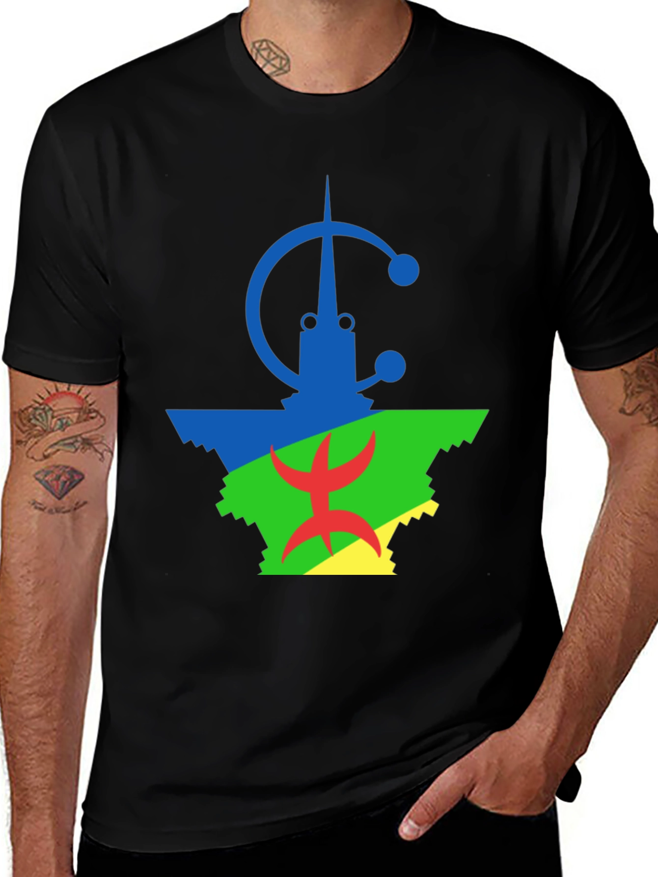 Berber Flag Graphic T-Shirt