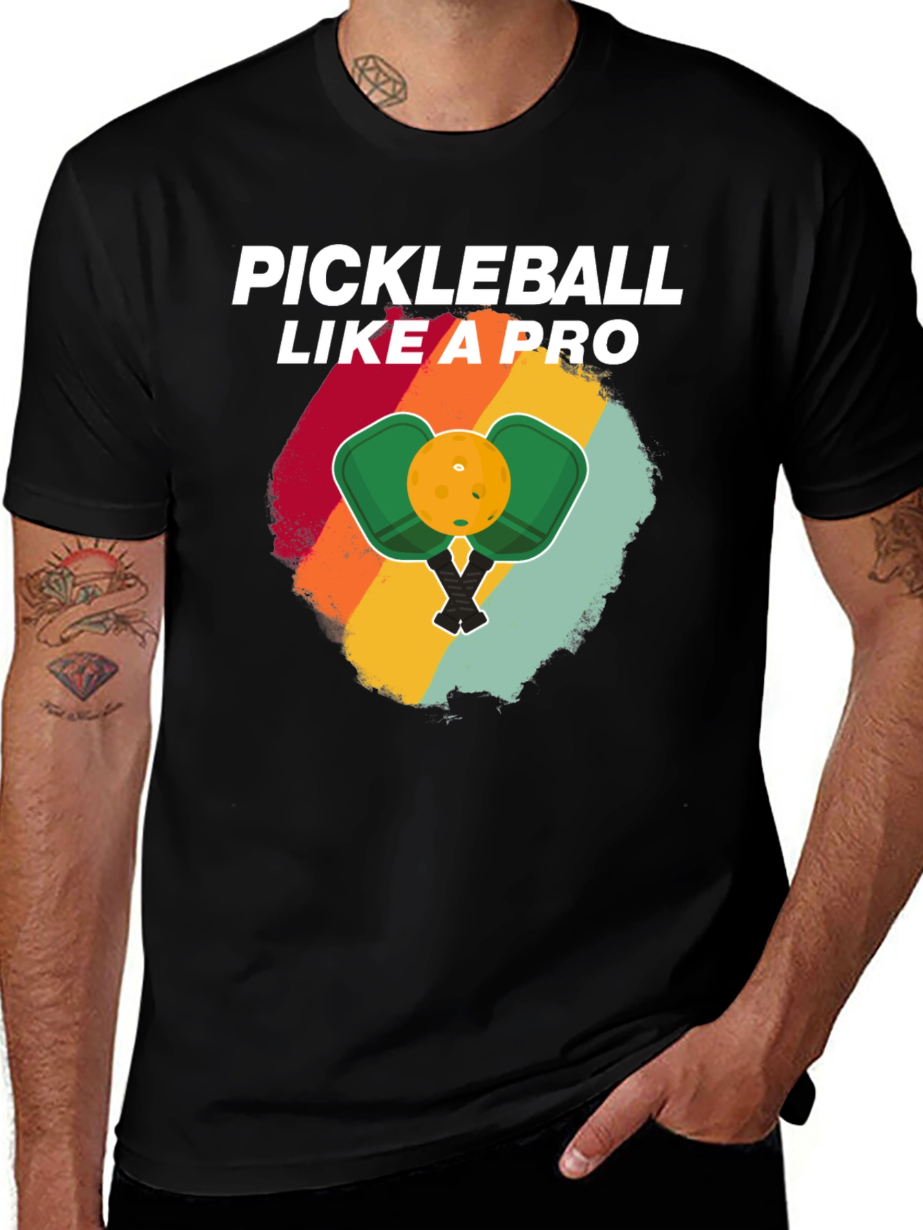 Variant 16 of Pickleball Like a Pro T-Shirt