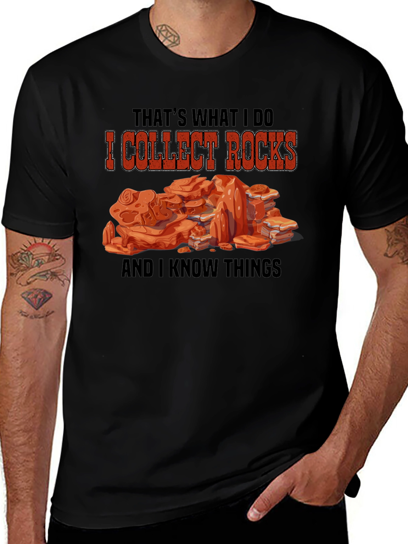 Variant 13 of I Collect Rocks T-Shirt - Geologist Gift