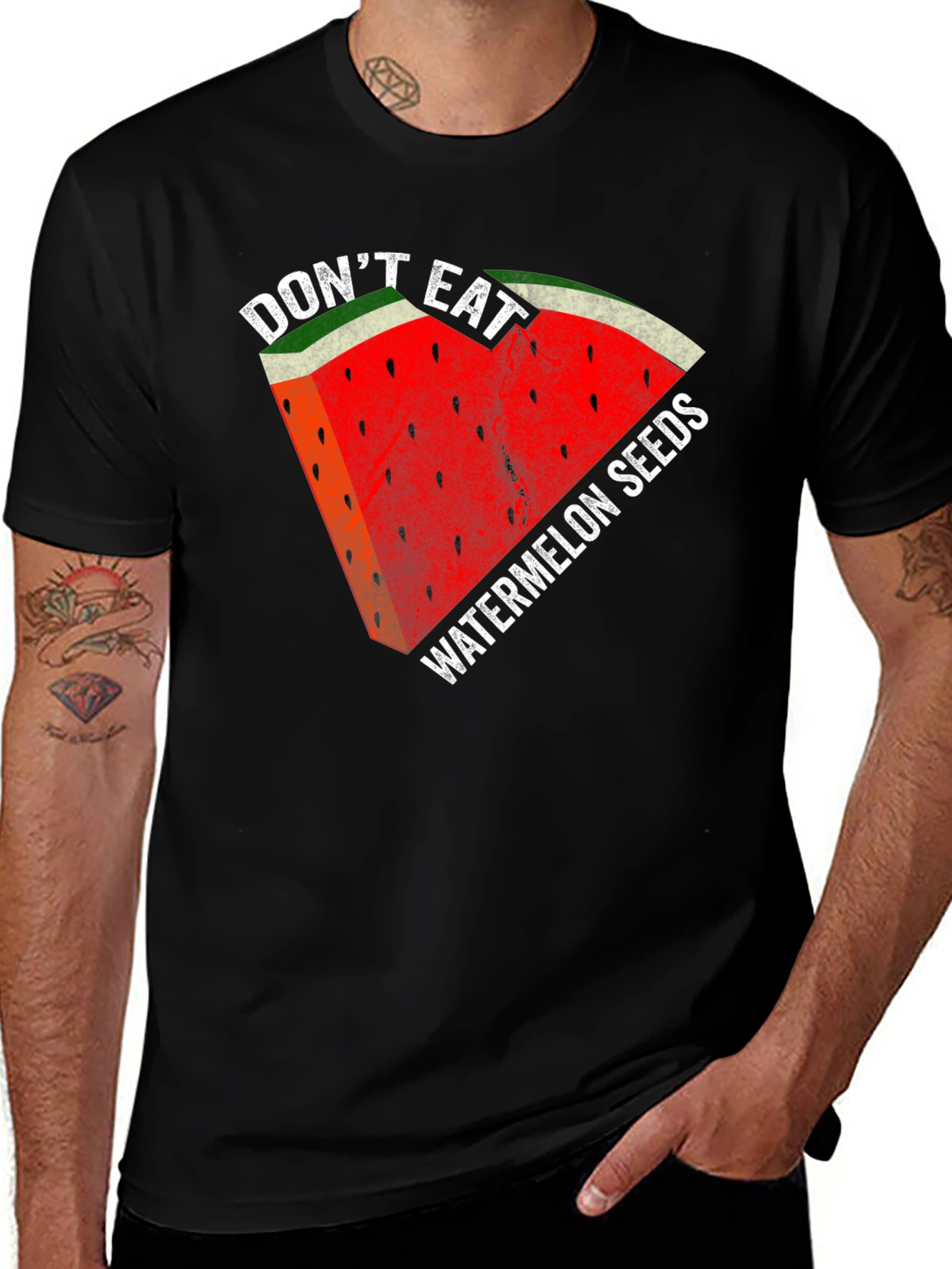 Variant 26 of Don't Eat Watermelon Seeds T-Shirt