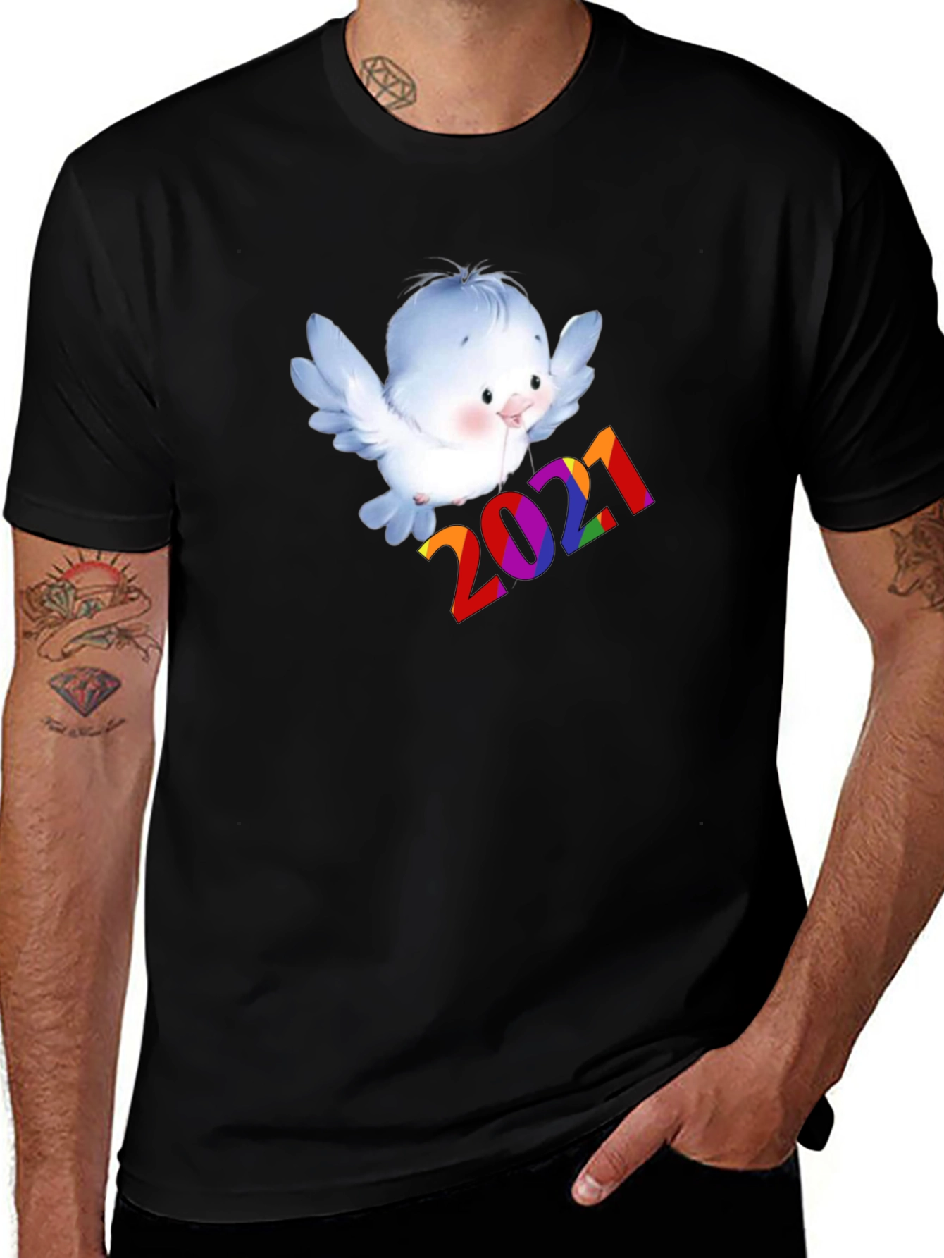 Variant 29 of Cute Bird 2021 T-Shirt