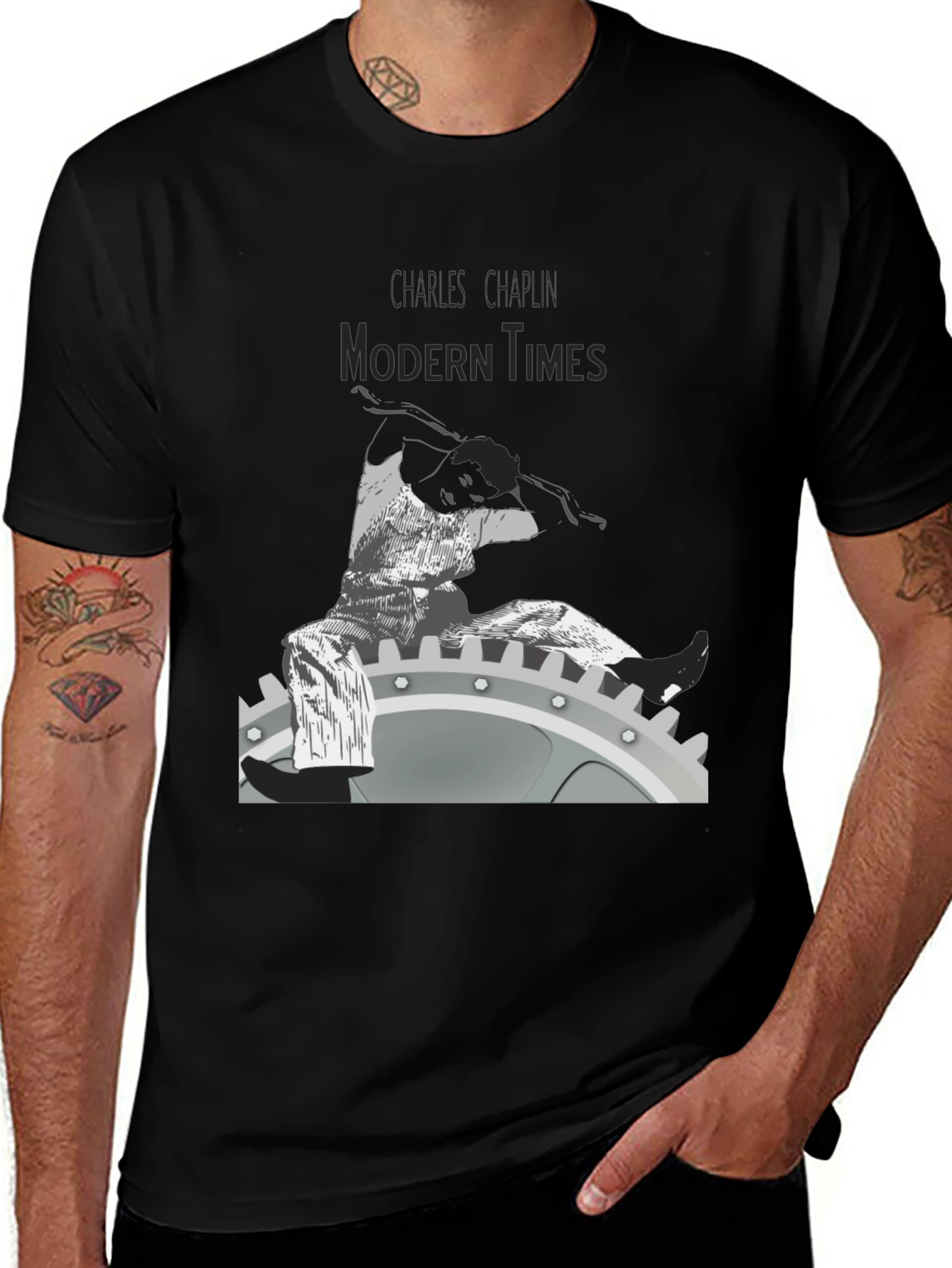 Charlie Chaplin Modern Times T-Shirt