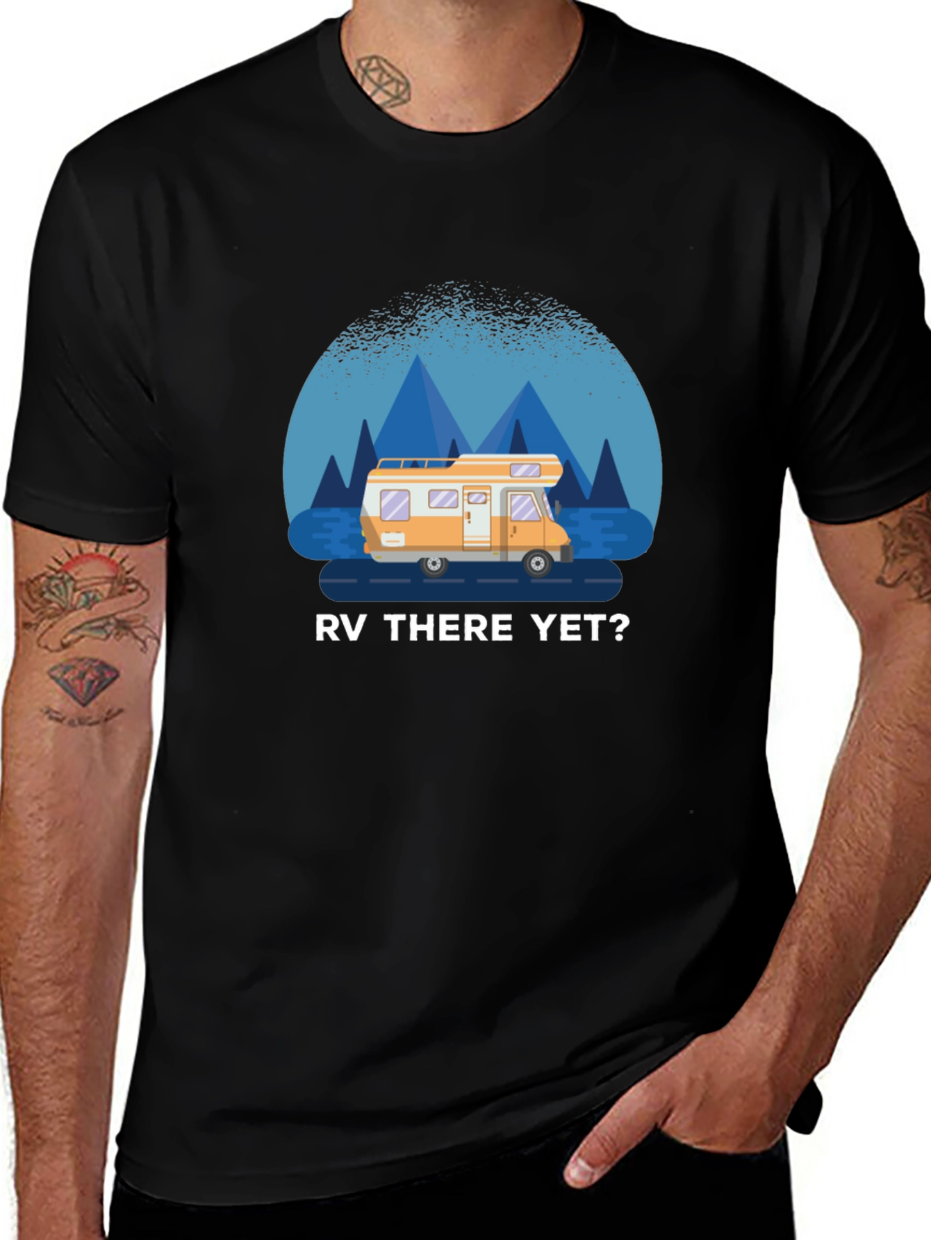 RV There Yet? Graphic Tee - Road Trip Ready
