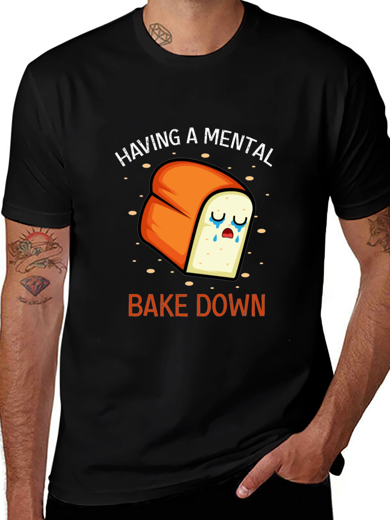 Variant 16 of Mental Bake Down Funny T-Shirt