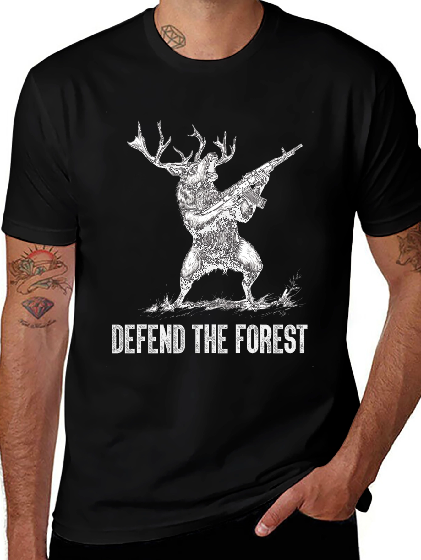 Variant 8 of Defend the Forest Graphic T-Shirt