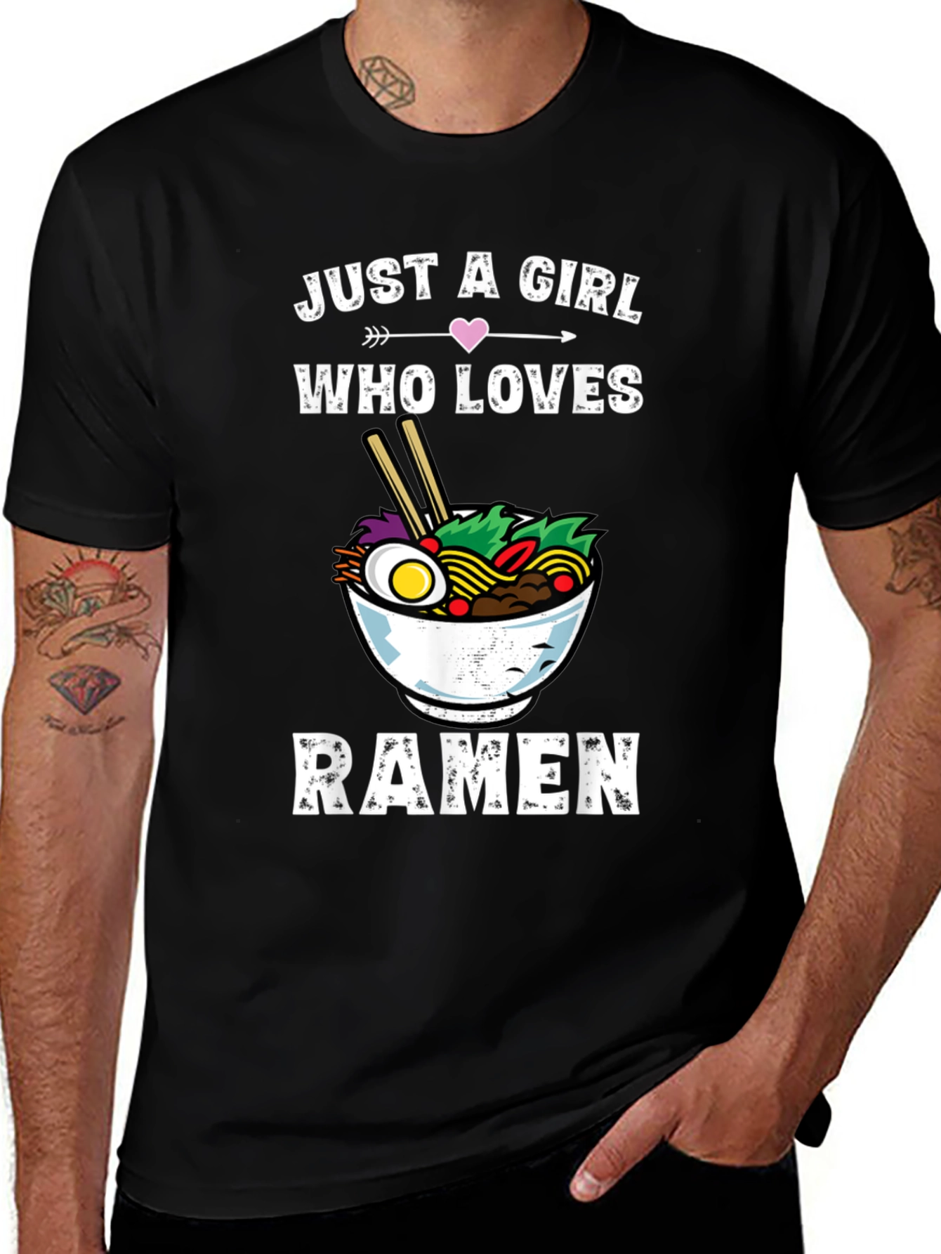 Just a Girl Who Loves Ramen T-Shirt