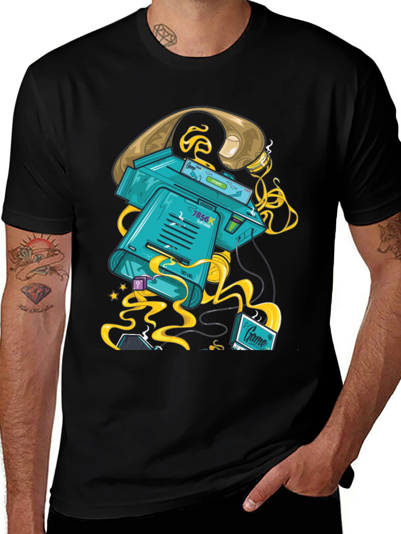 Variant 16 of Retro Gaming T-Shirt