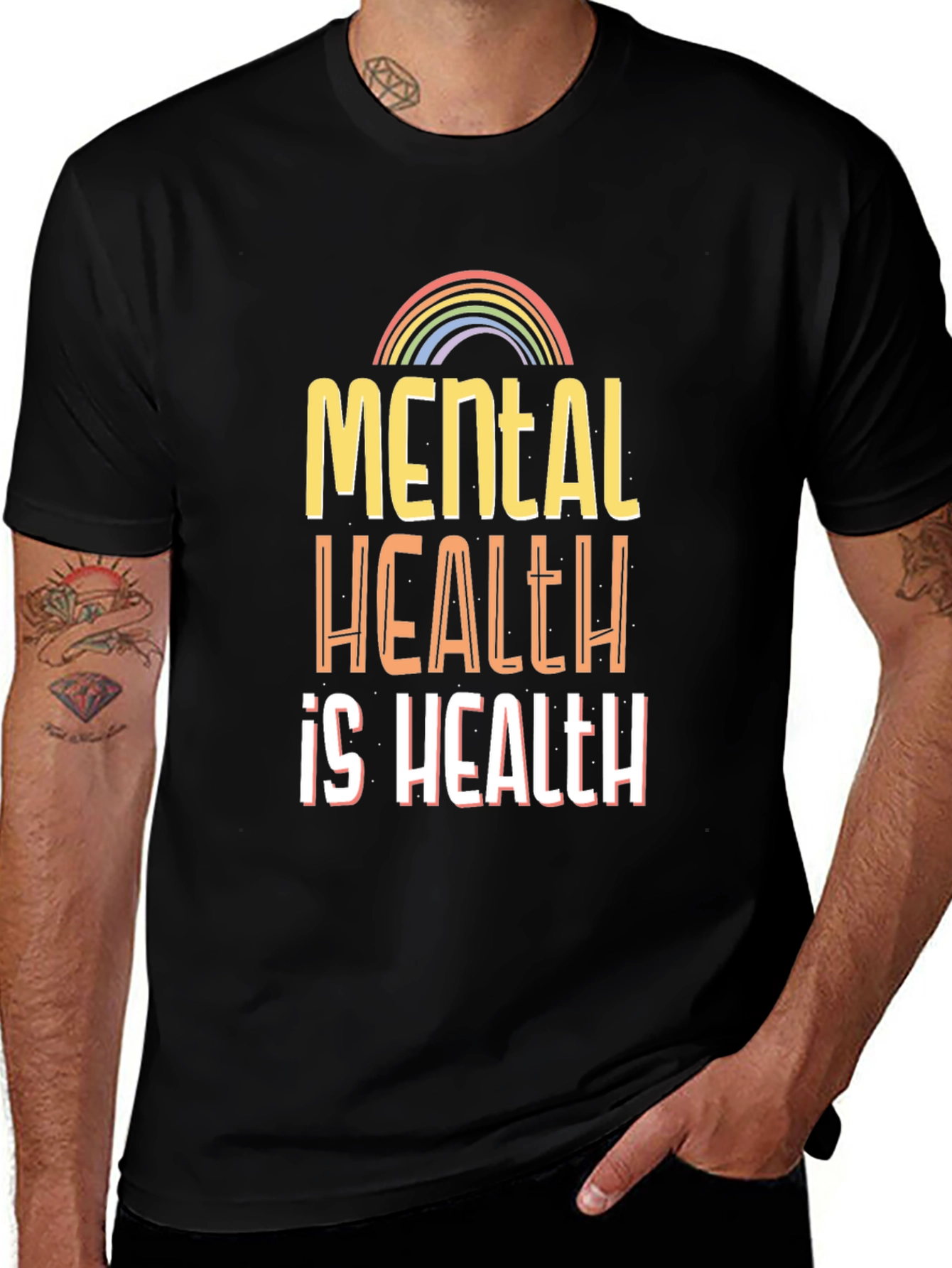 Variant 7 of Mental Health Is Health T-Shirt