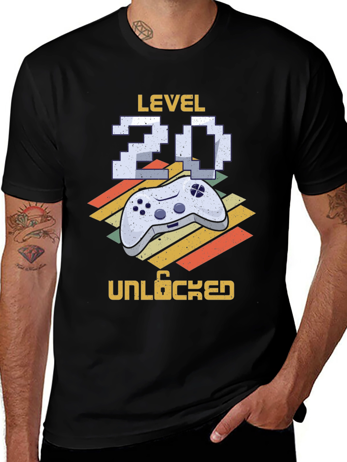 Level 20 Unlocked Gamer T-Shirt