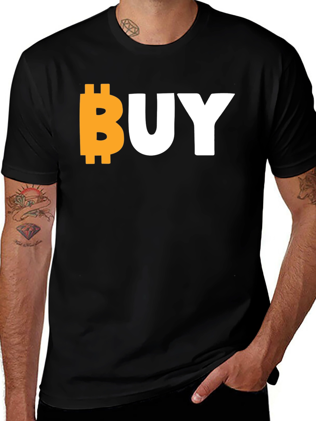 Bitcoin BUY T-Shirt - Crypto Investor Tee