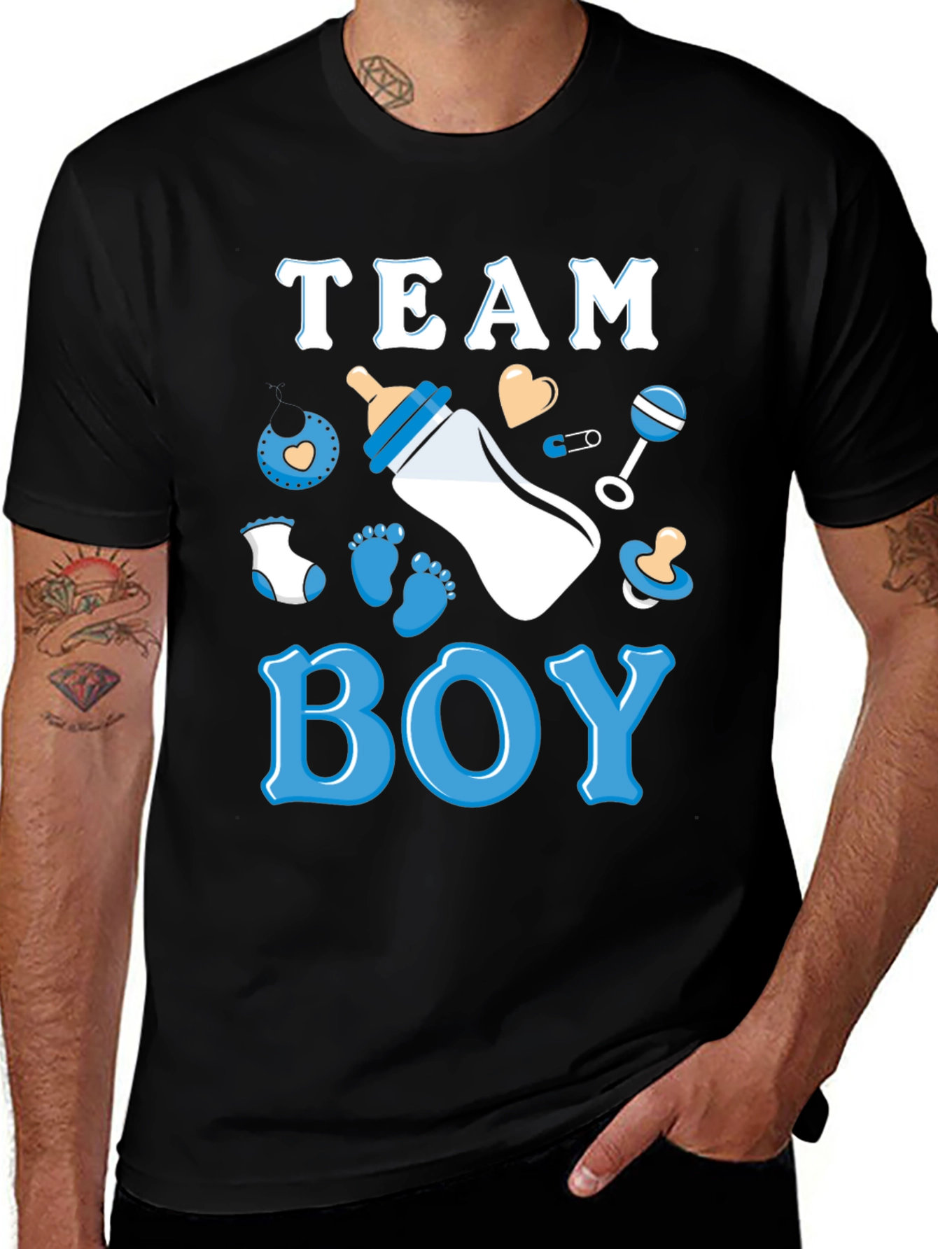 Team Boy Baby Shower T-Shirt