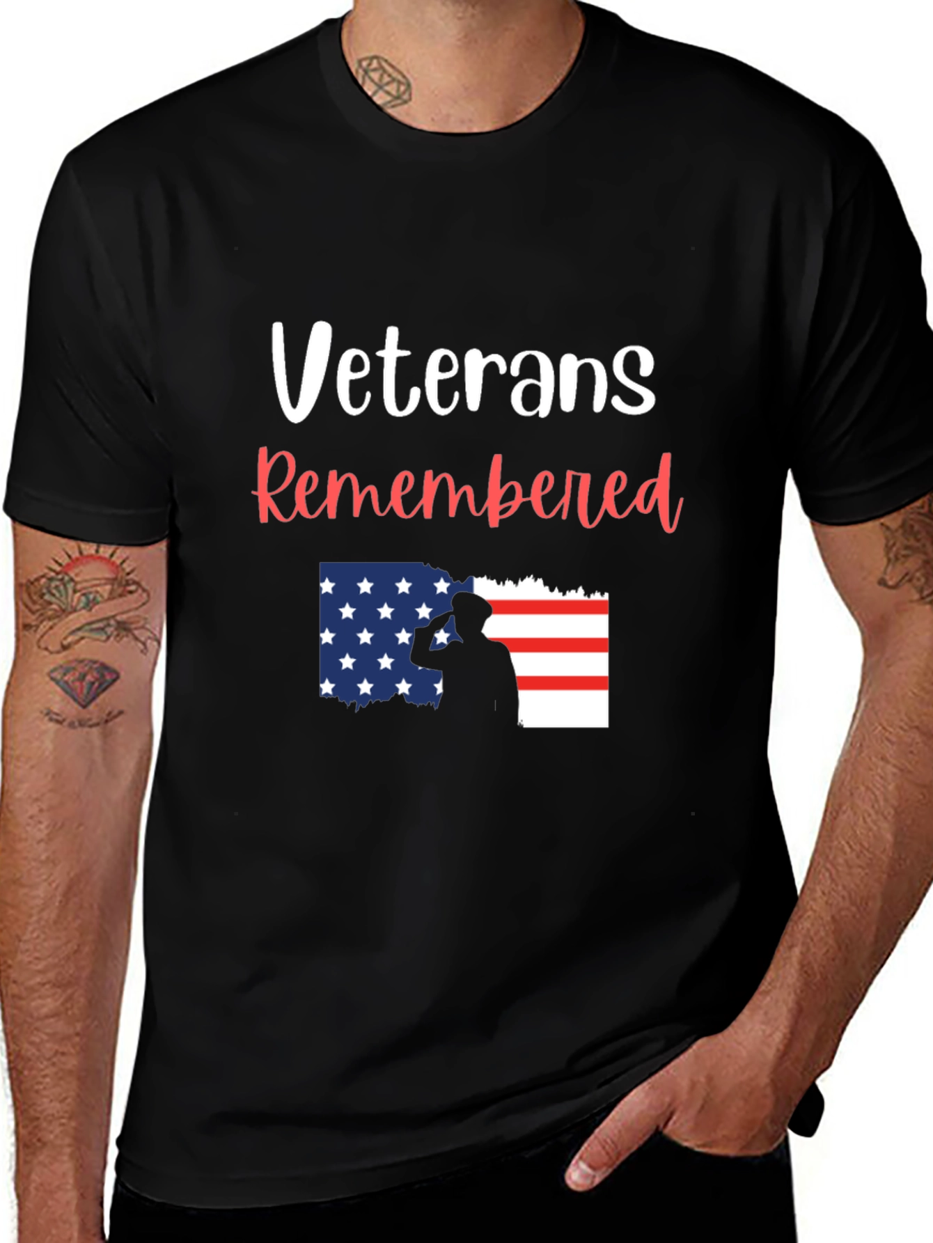 Veterans Remembered Graphic T-Shirt