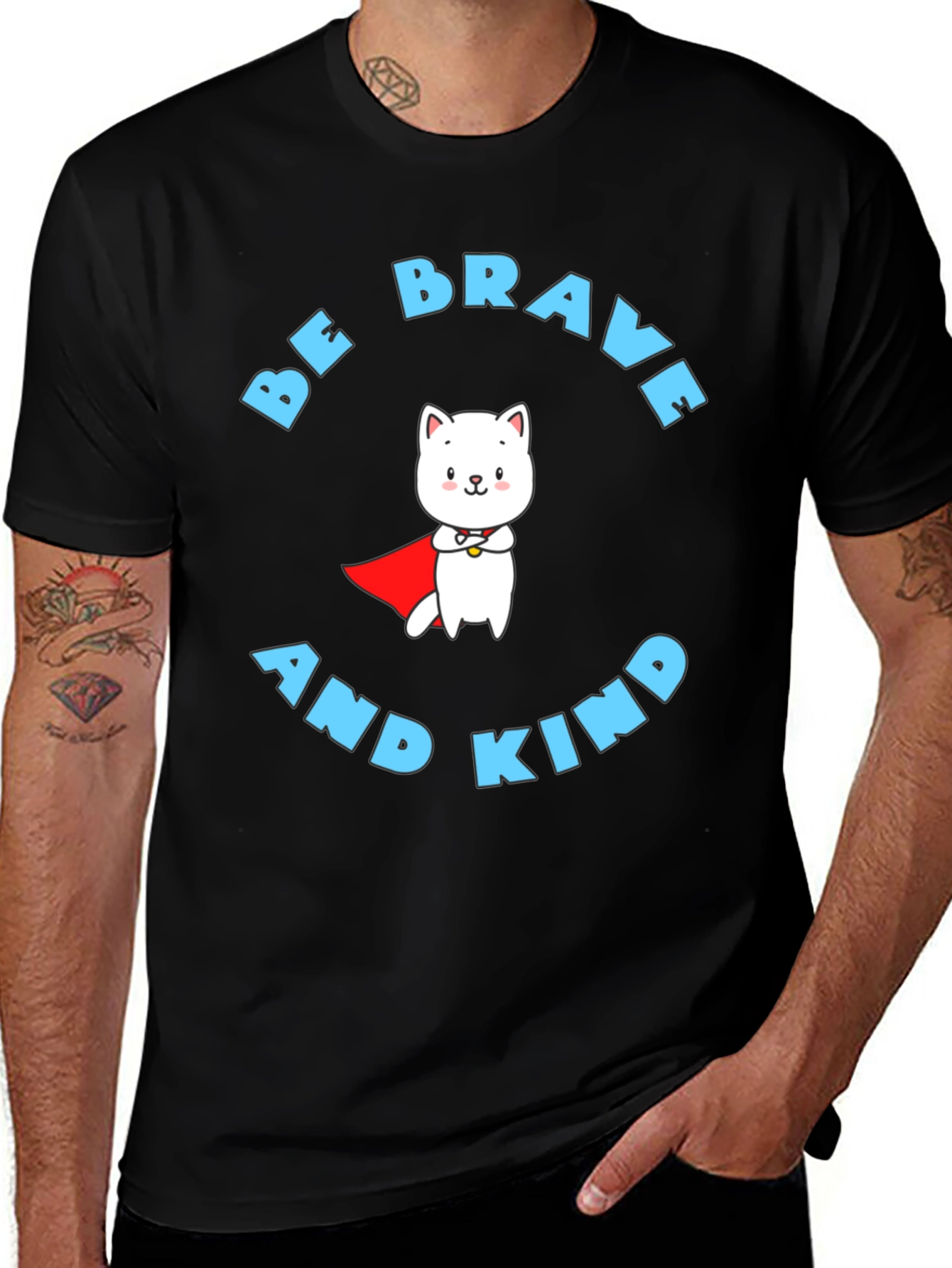 Variant 9 of Be Brave & Kind T-Shirt