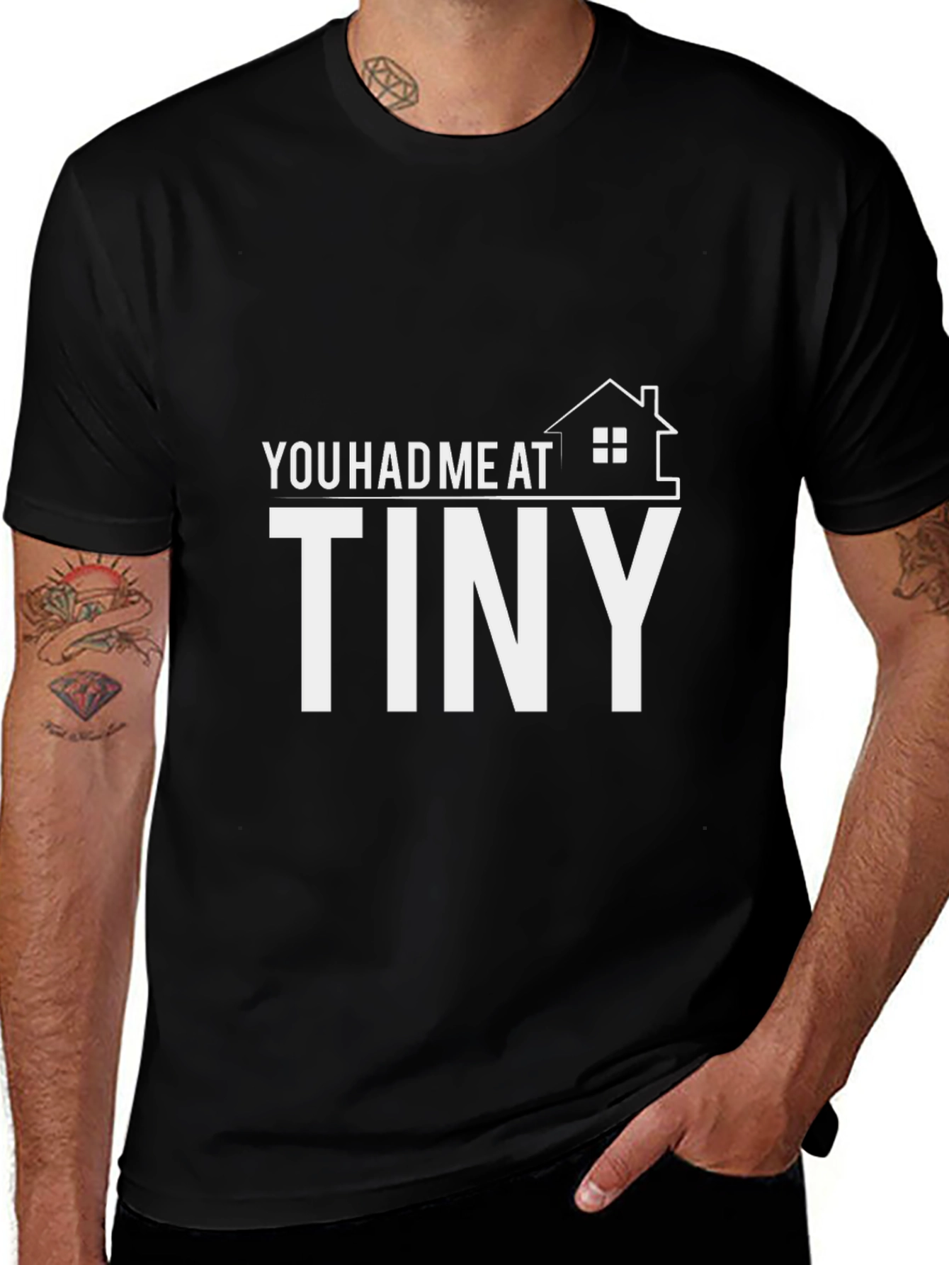 Variant 19 of You Had Me at Tiny House T-Shirt