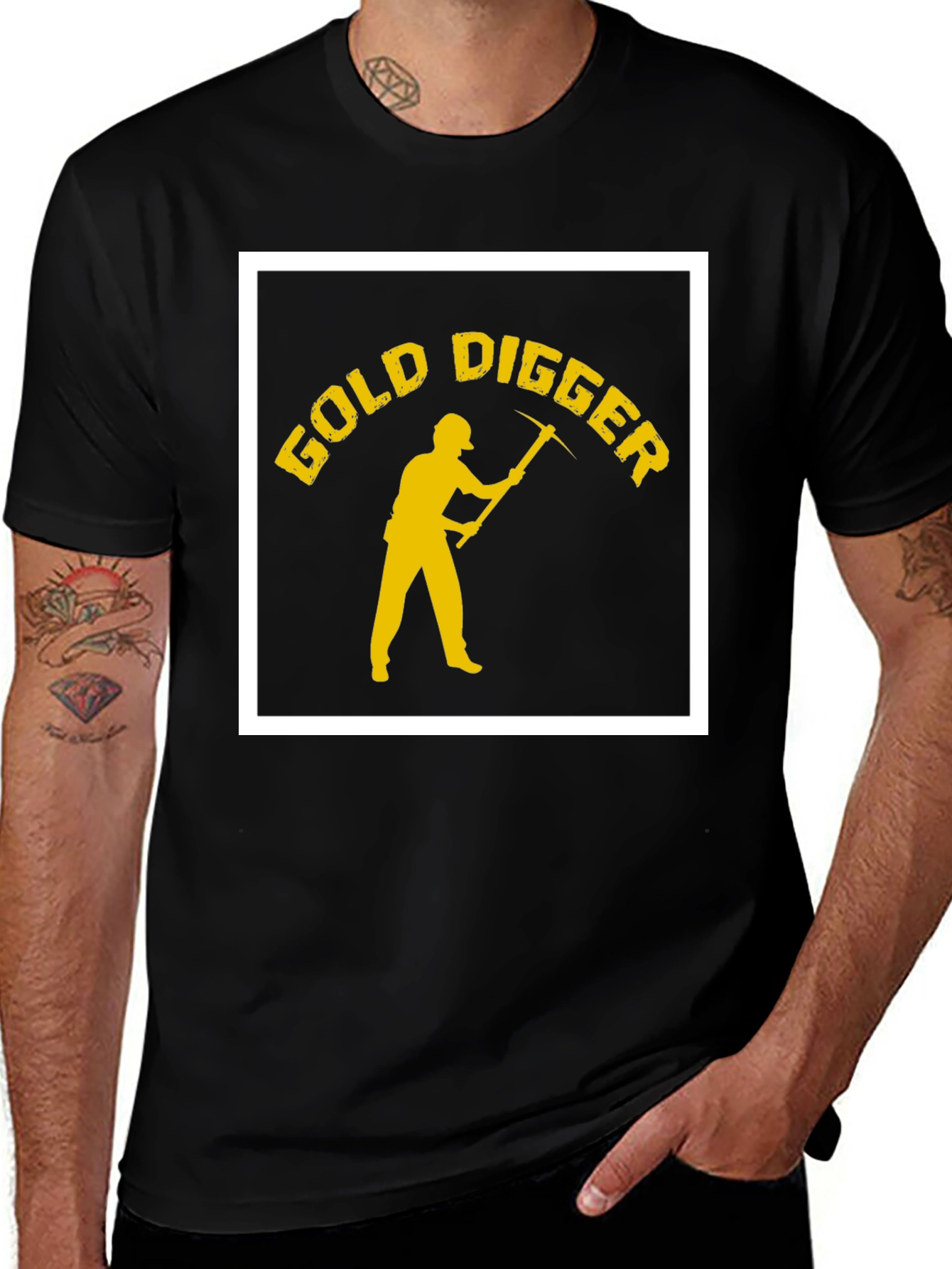 Variant 19 of Gold Digger Graphic Tee - Miners Humor