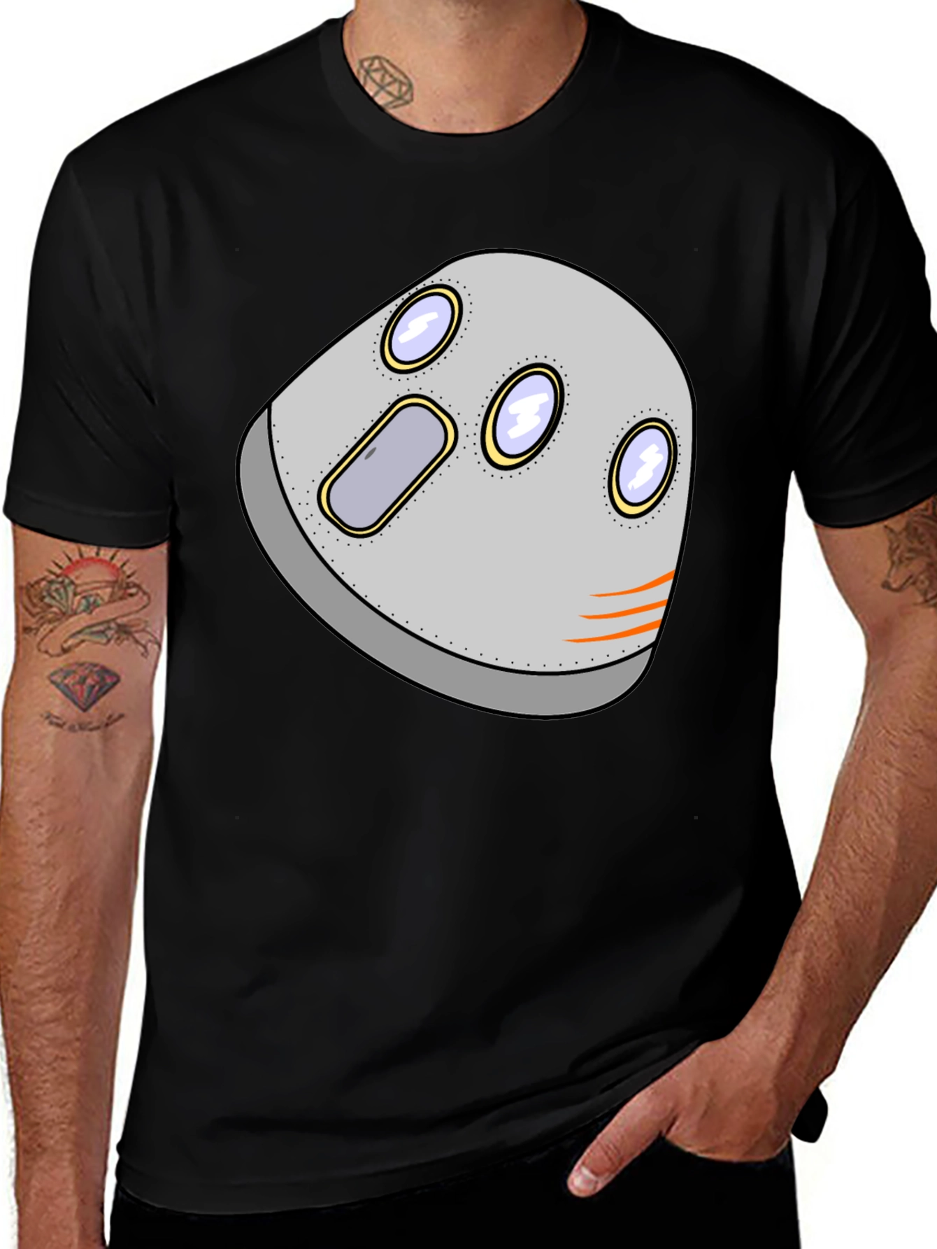 Variant 19 of Retro Space Capsule Graphic Tee