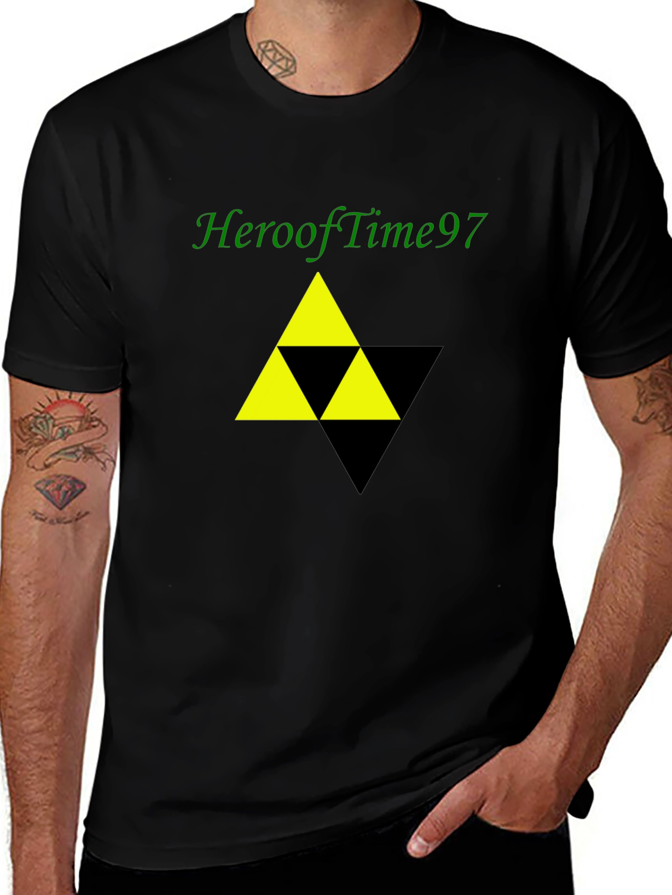 Hero of Time Tee - Zelda Triforce T-Shirt